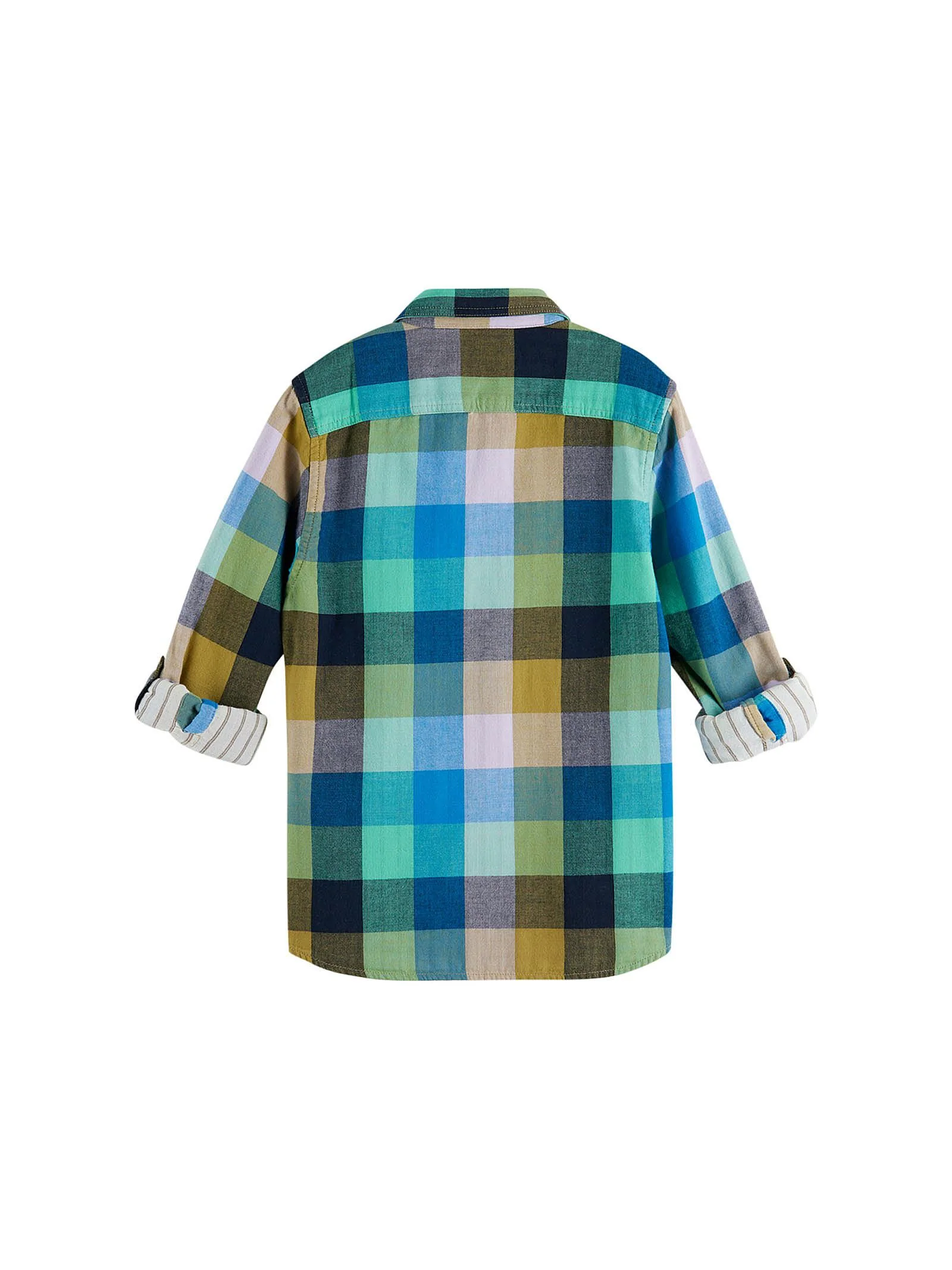 Camicia a scacchi blu - Image 2