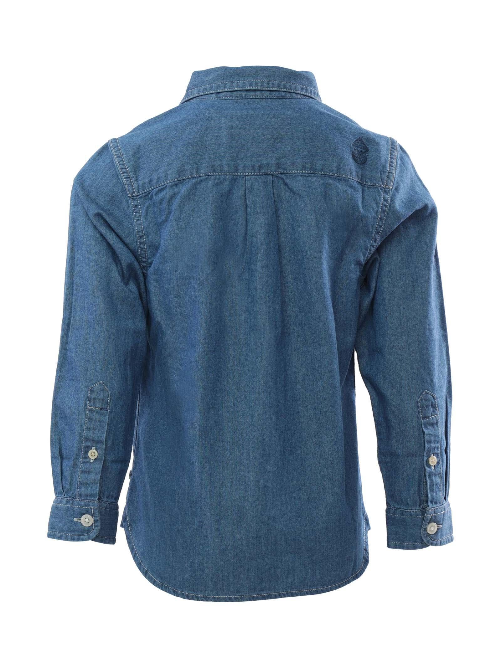 Camicia in denim con taschino - Image 3