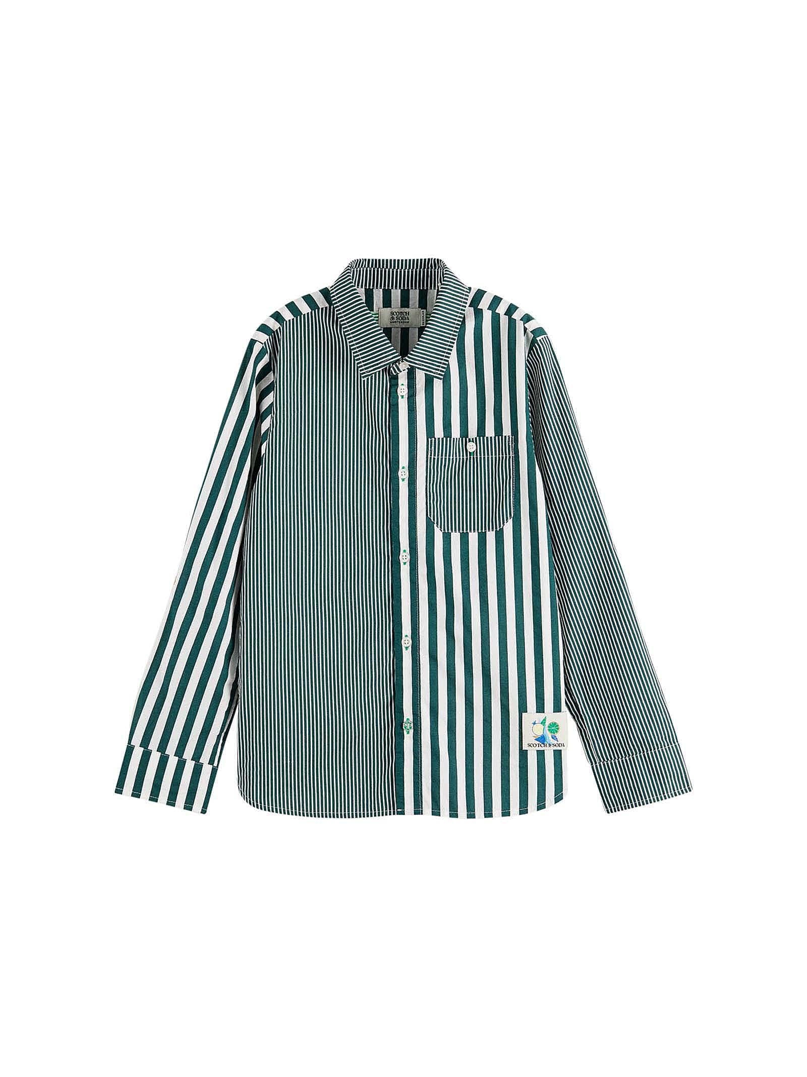 Camicia righe mix & match