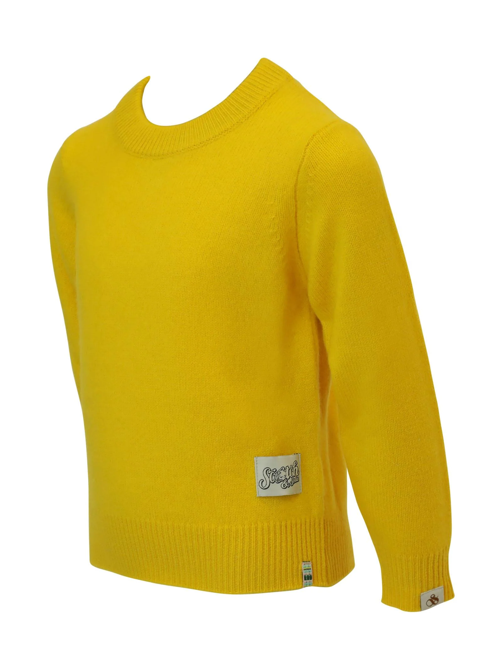 Maglioncino giallo a costine - Image 2