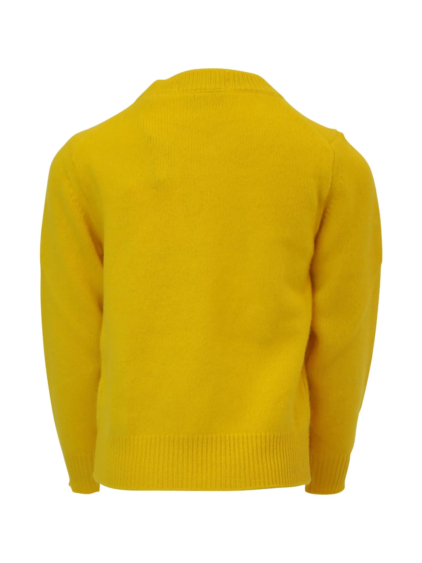 Maglioncino giallo a costine - Image 3