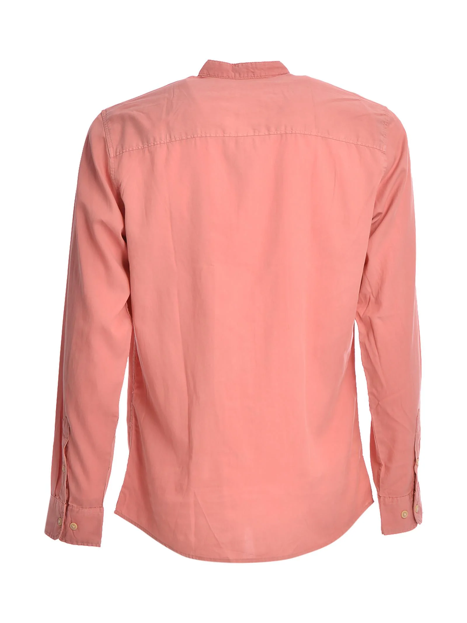 Camicia slim rosa pesca - Image 3