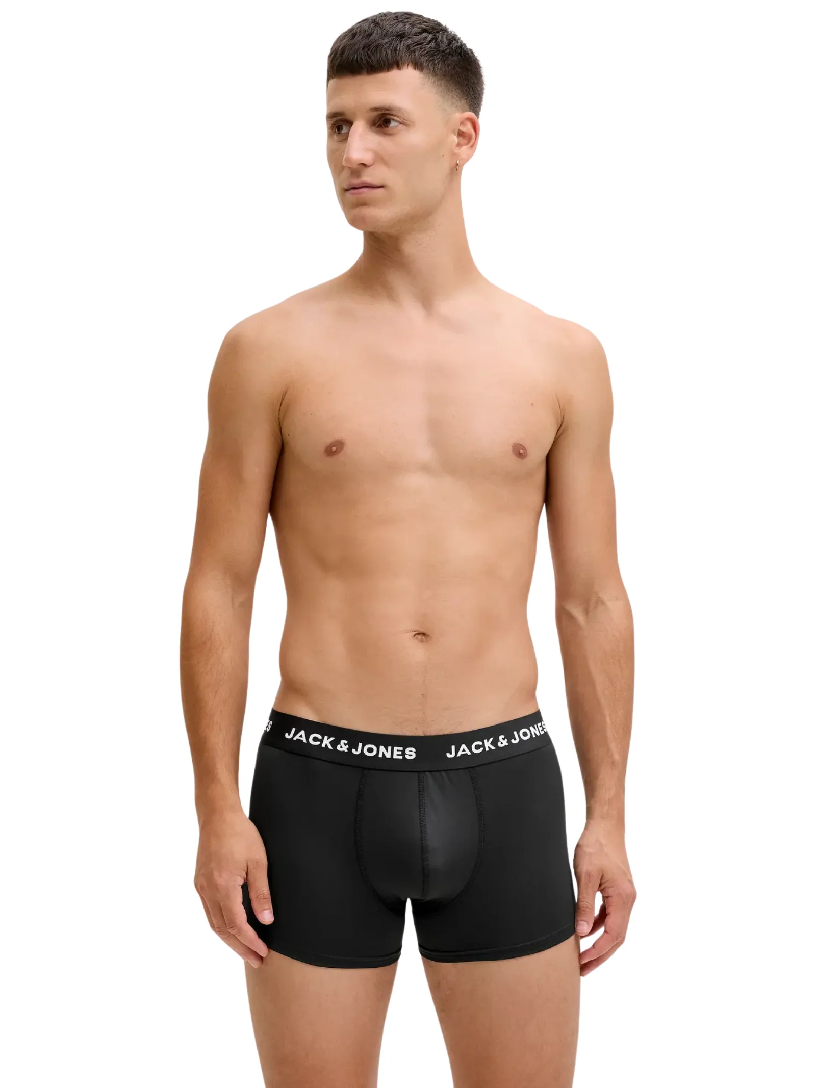 Set boxer Jack & Jones nero con logo - Image 3