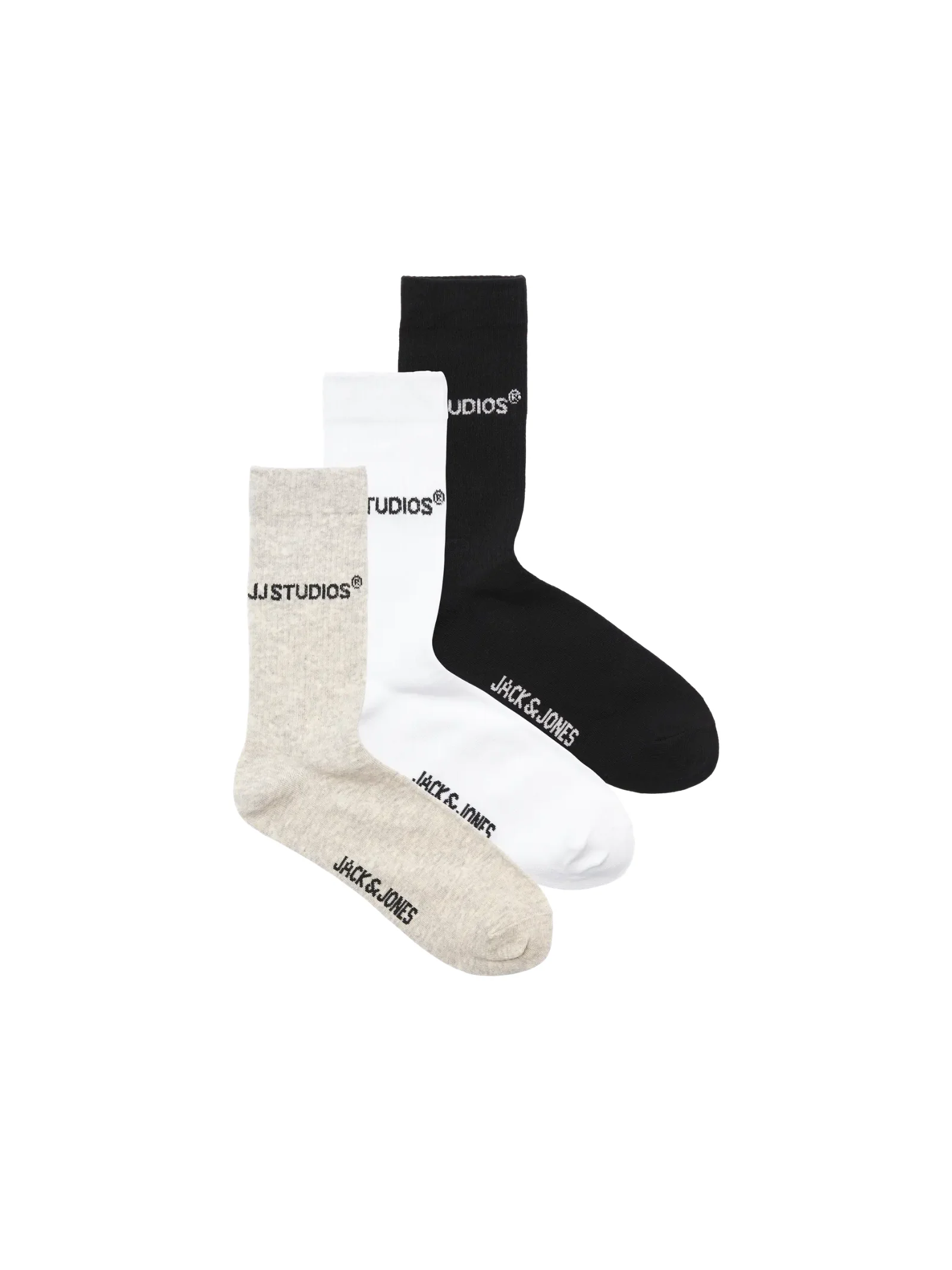 Set Calzini Jack & Jones multicolor con stampa "JJ Studios"