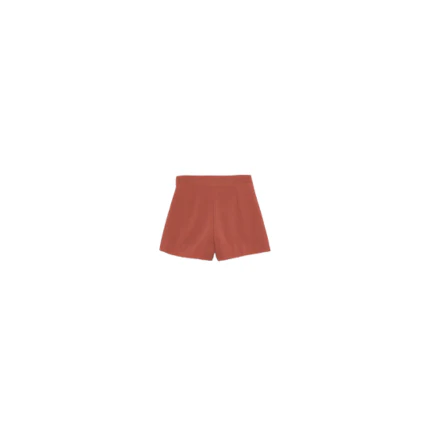 Shorts Abel & Lula marrone con coulisse e pinces - Image 2