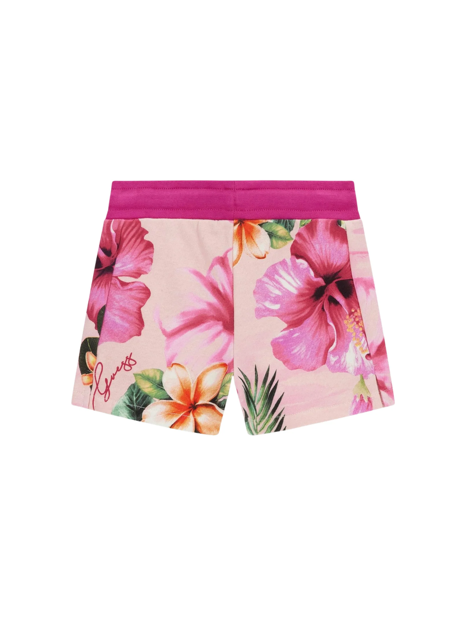 Shorts Guess fucsia con stampa floreale - Image 2