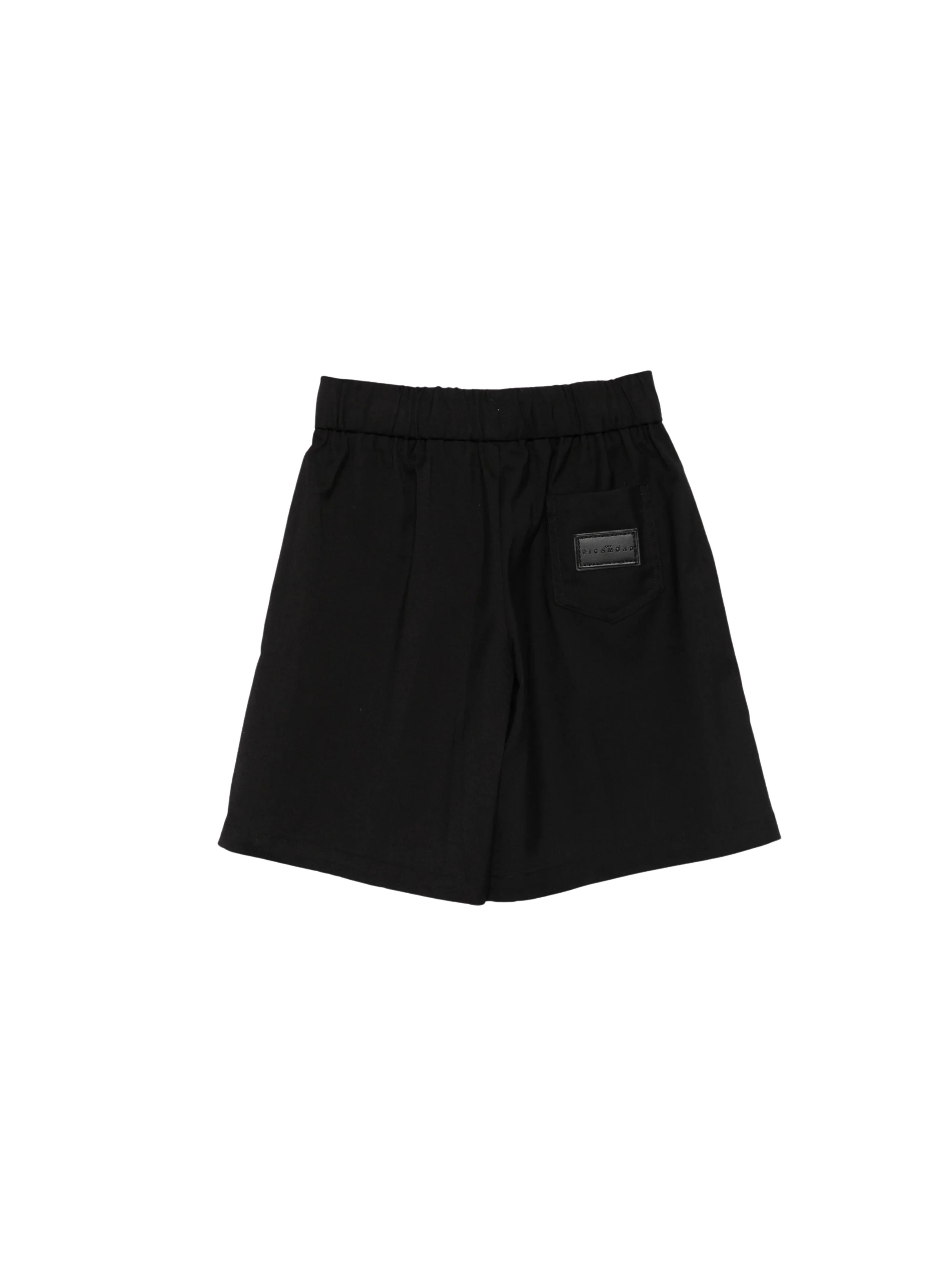 Shorts John Richmond nero con coulisse - Image 2