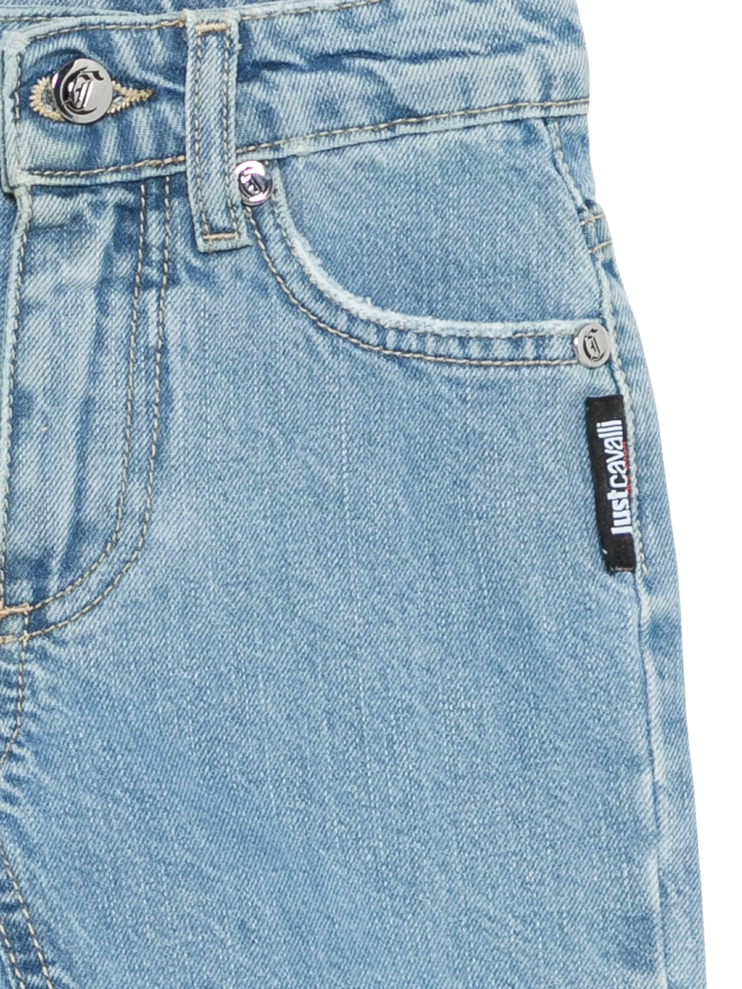 Shorts Just Cavalli in denim - Image 3