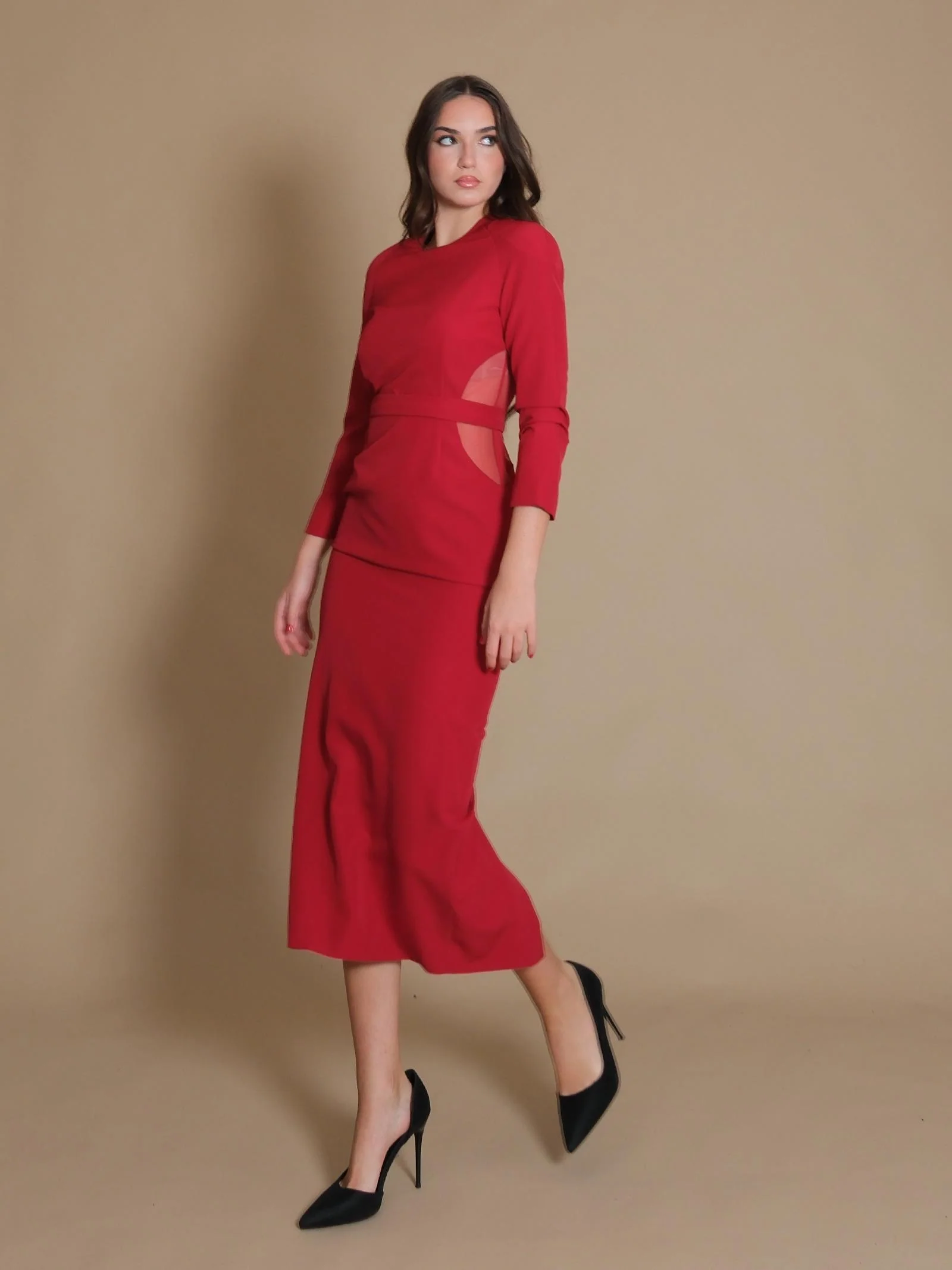 Abito Moon Silence Limited rosso - Image 2