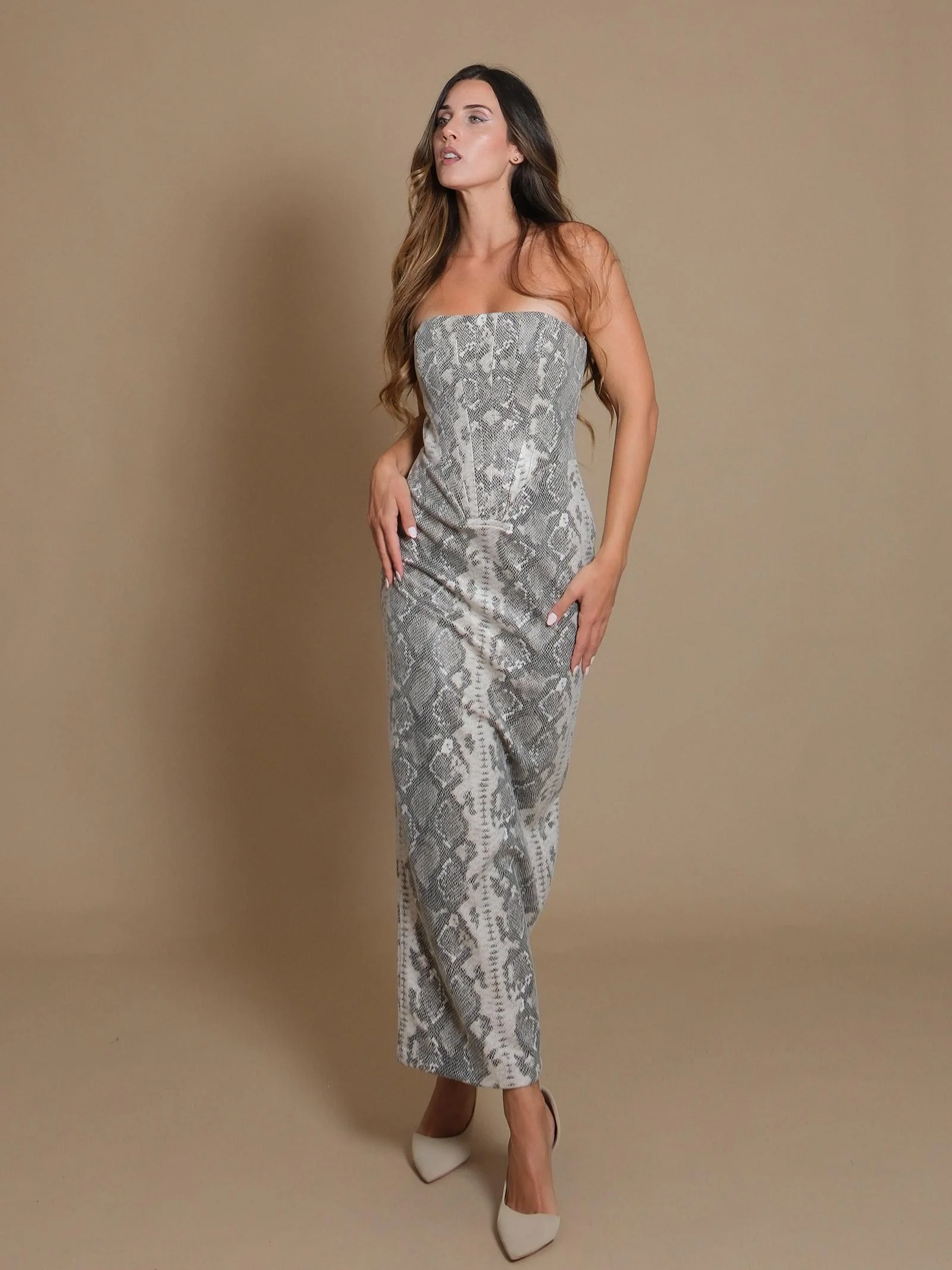 Abito Python Silence Limited grigio - Image 2