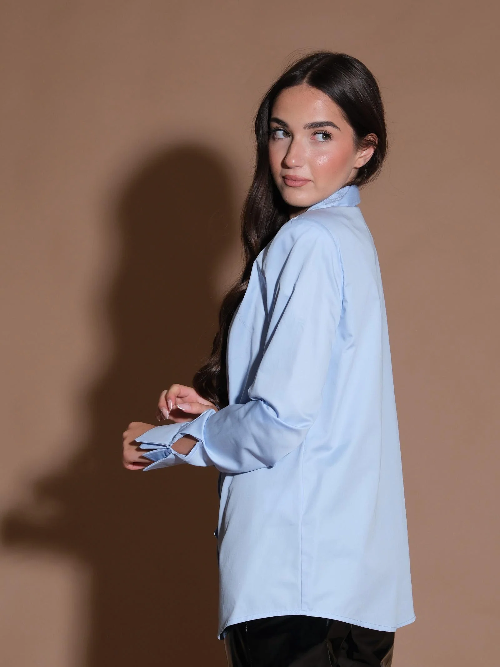 Camicia Queen azzurro polvere - Image 3