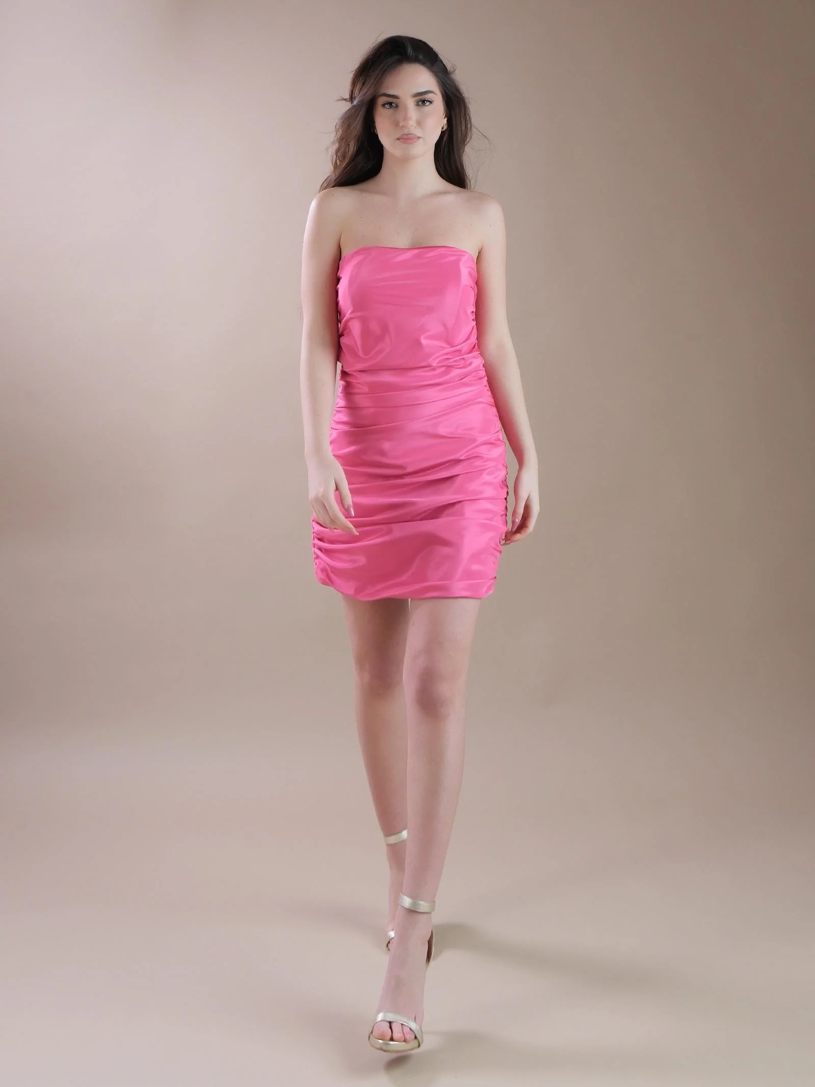 Mini Dress Super Flake fucsia con maxi fiocco - Image 4