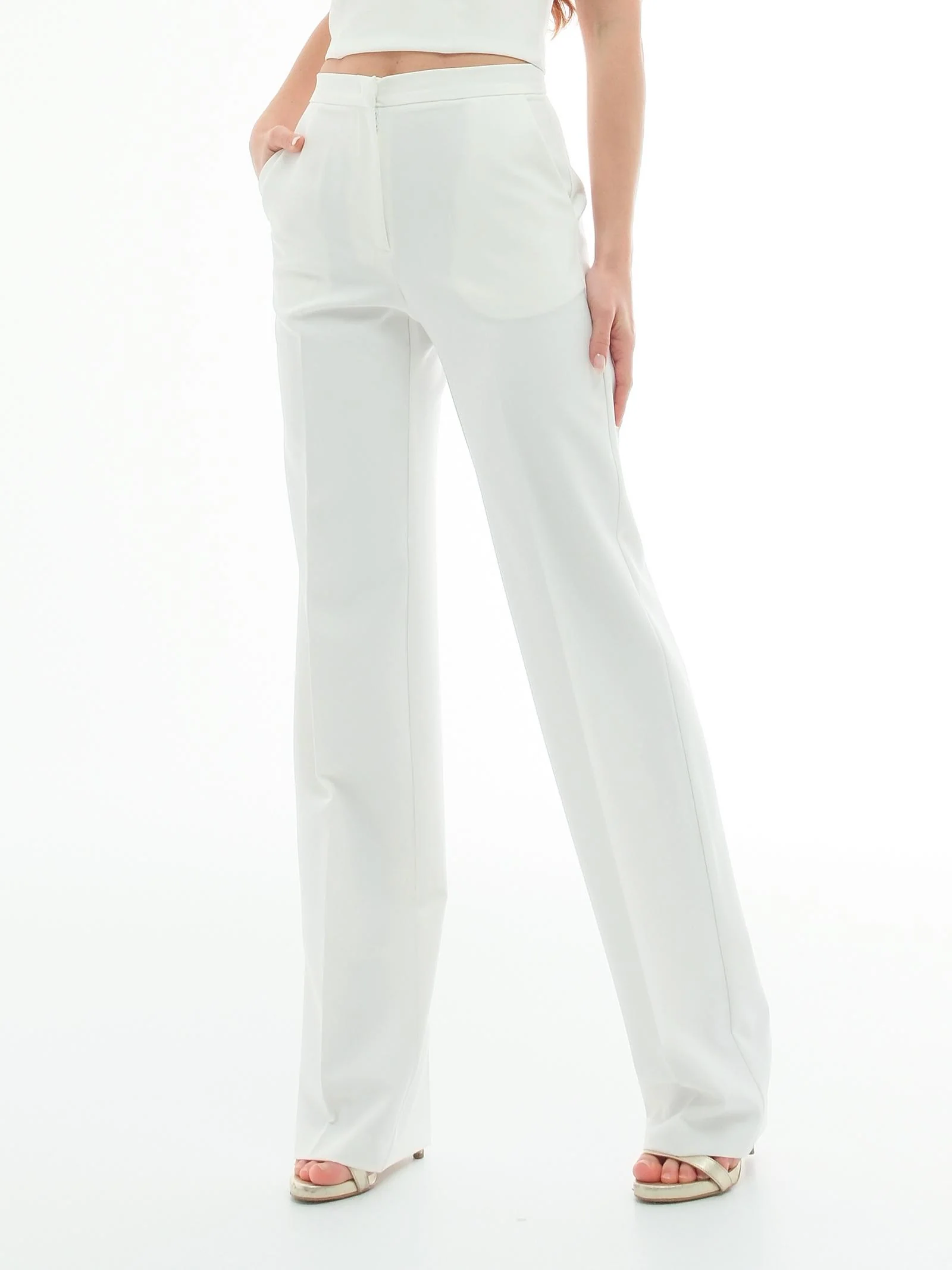 Pantalone basic Silence Limited bianco - Image 2