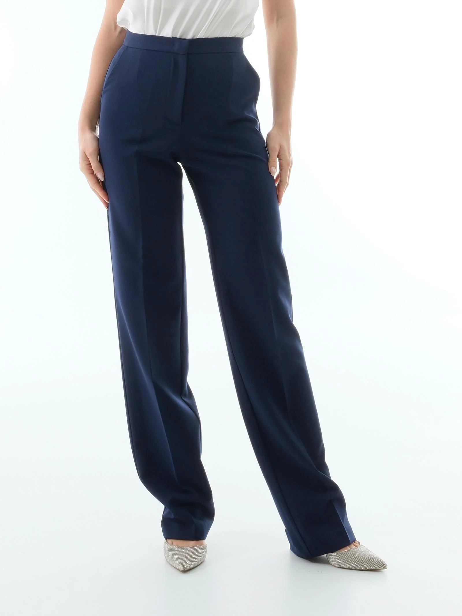 Pantalone basic Silence Limited blu navy - Image 2