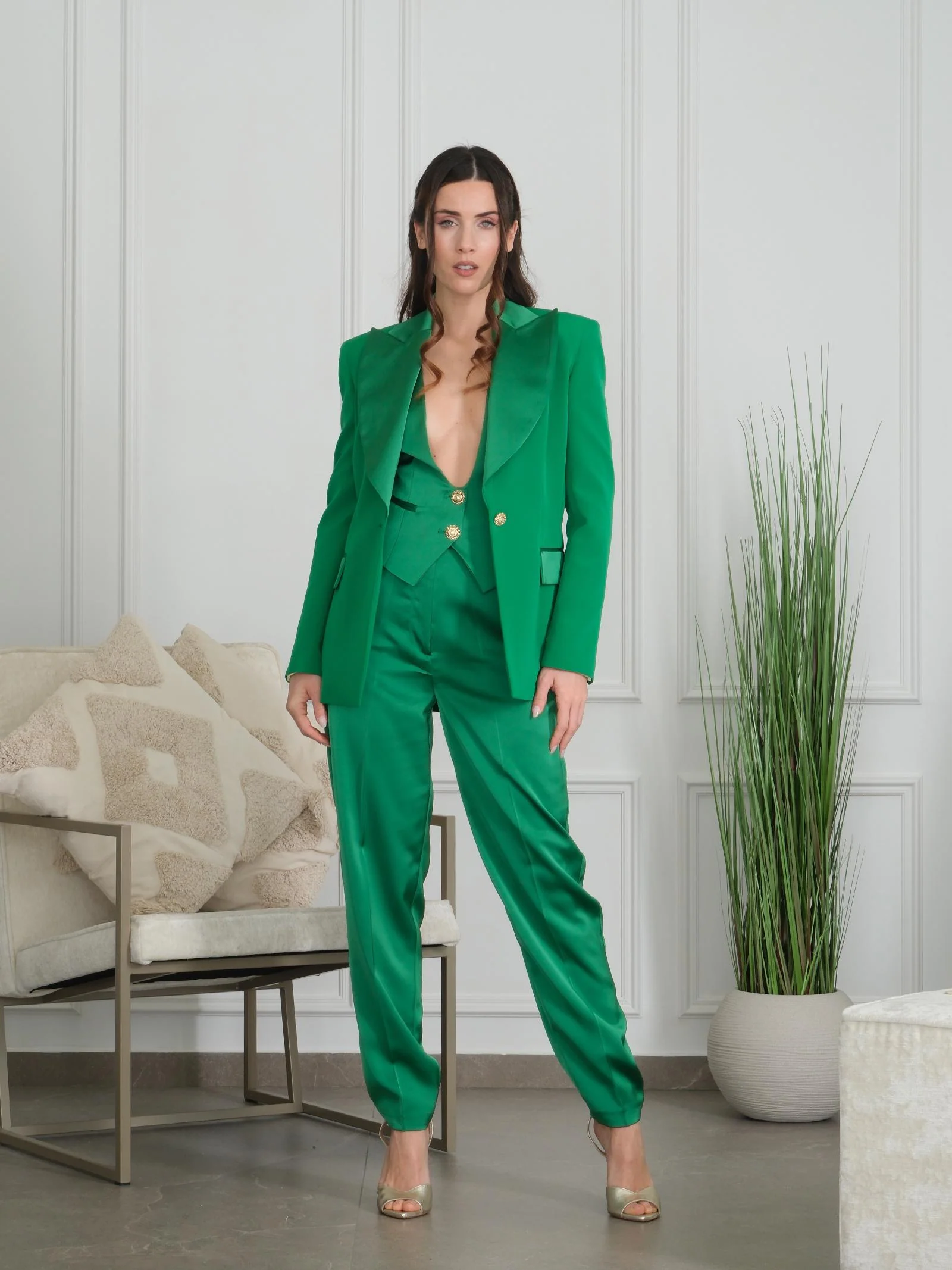 Pantalone "miami" Silence Limited verde - Image 4