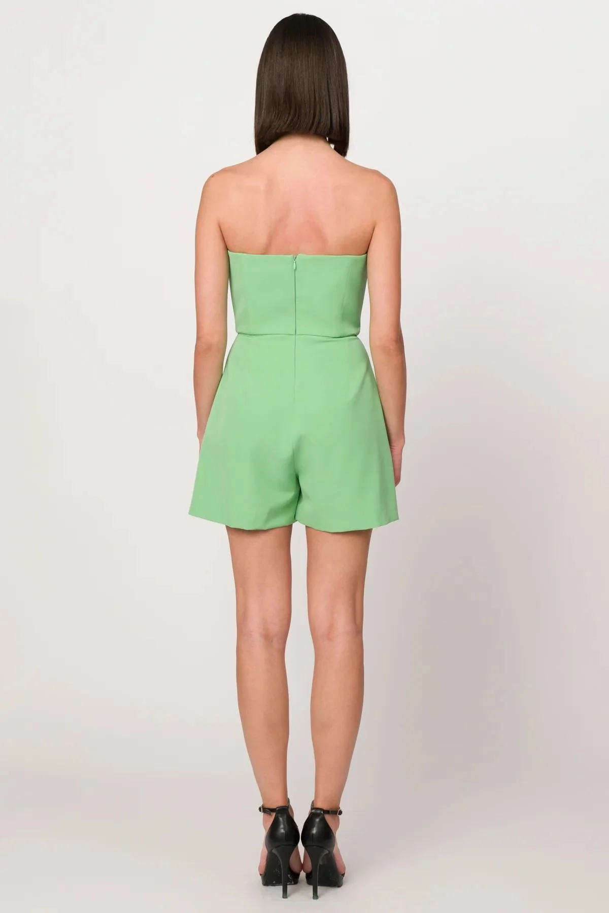 Tuta jumpsuit corta menta - Image 3