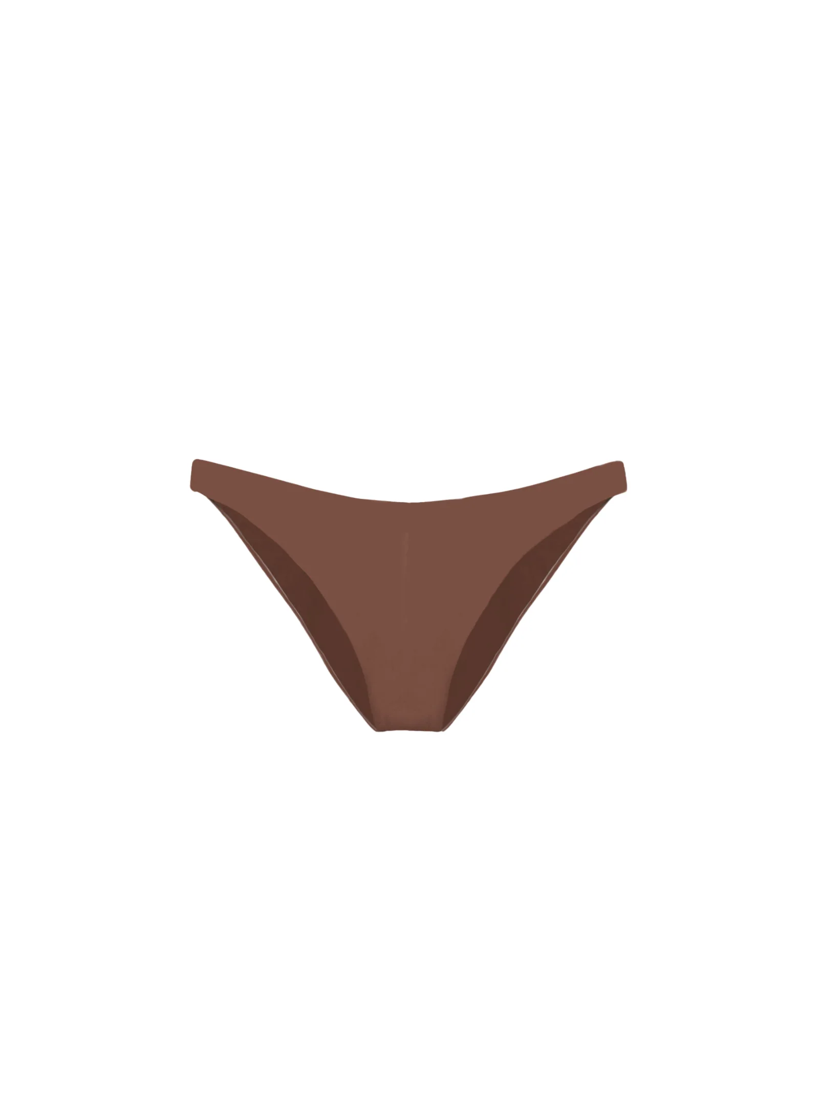 Slip bikini Saint Barth marrone