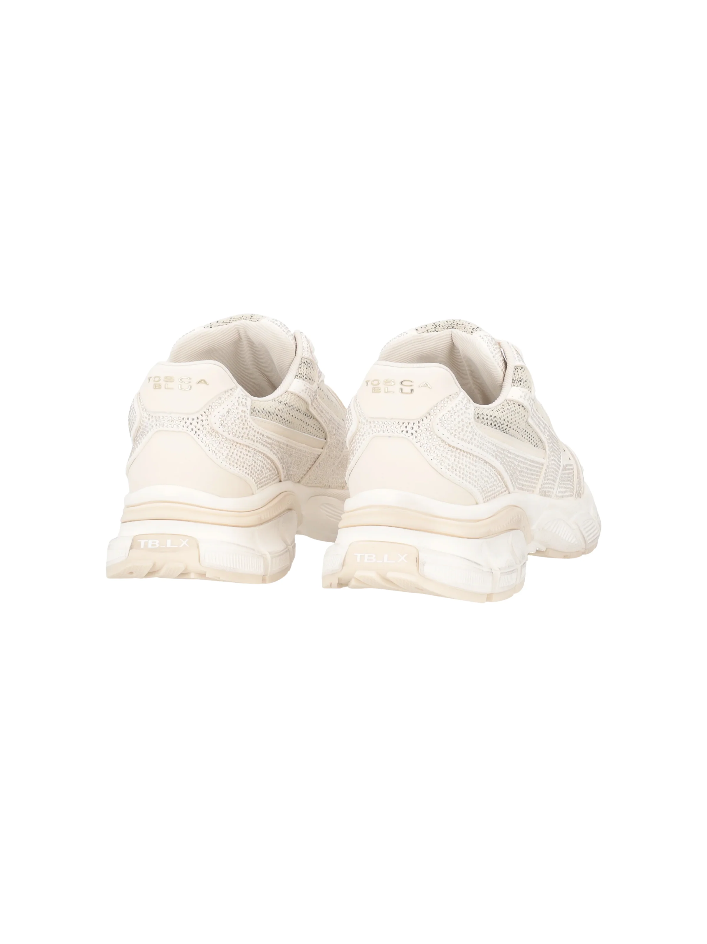 Sneaker "Mirabel" Tosca Blu beige in pelle scamosciata - Image 3