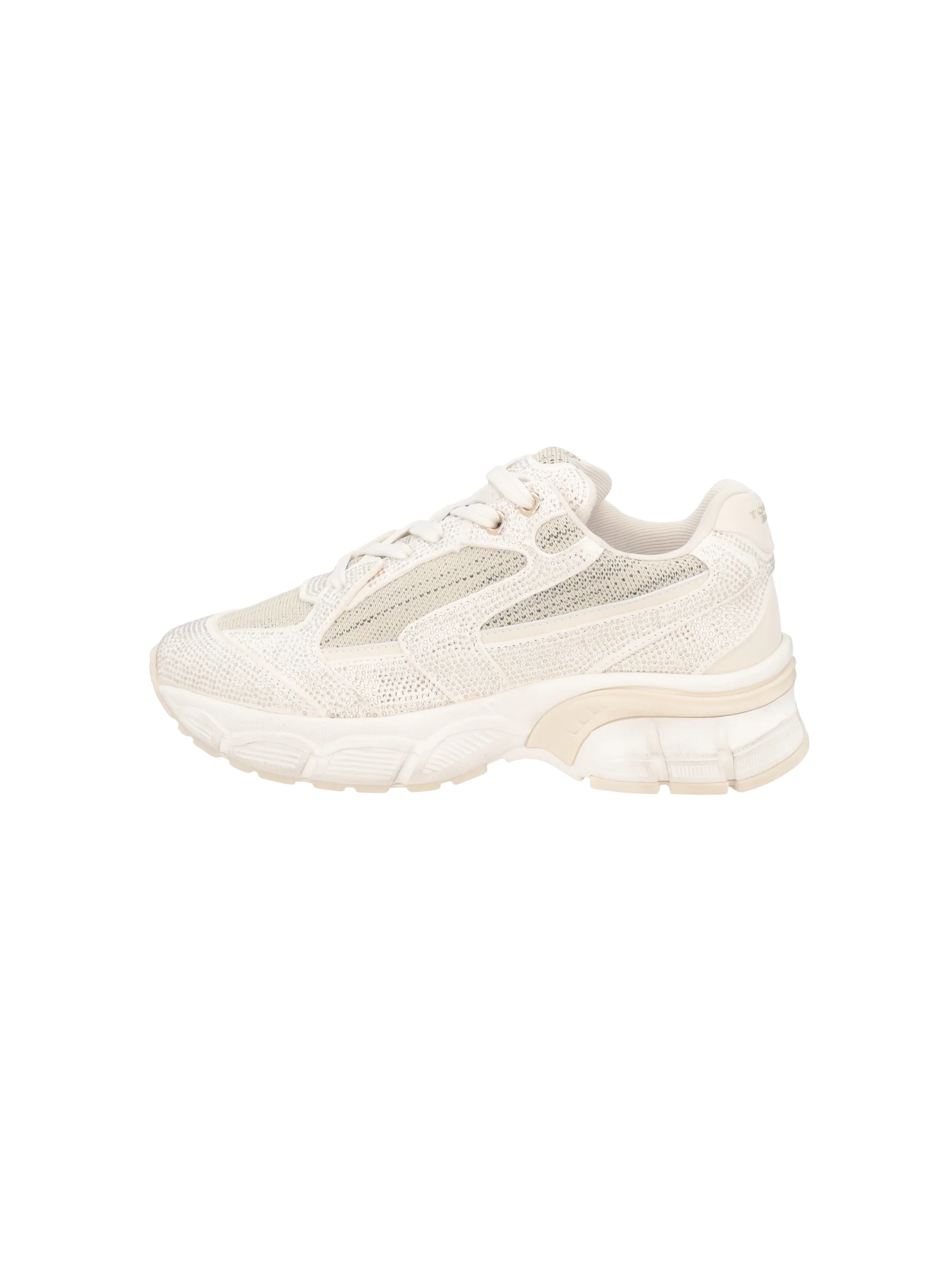 Sneaker "Mirabel" Tosca Blu beige in pelle scamosciata - Image 4