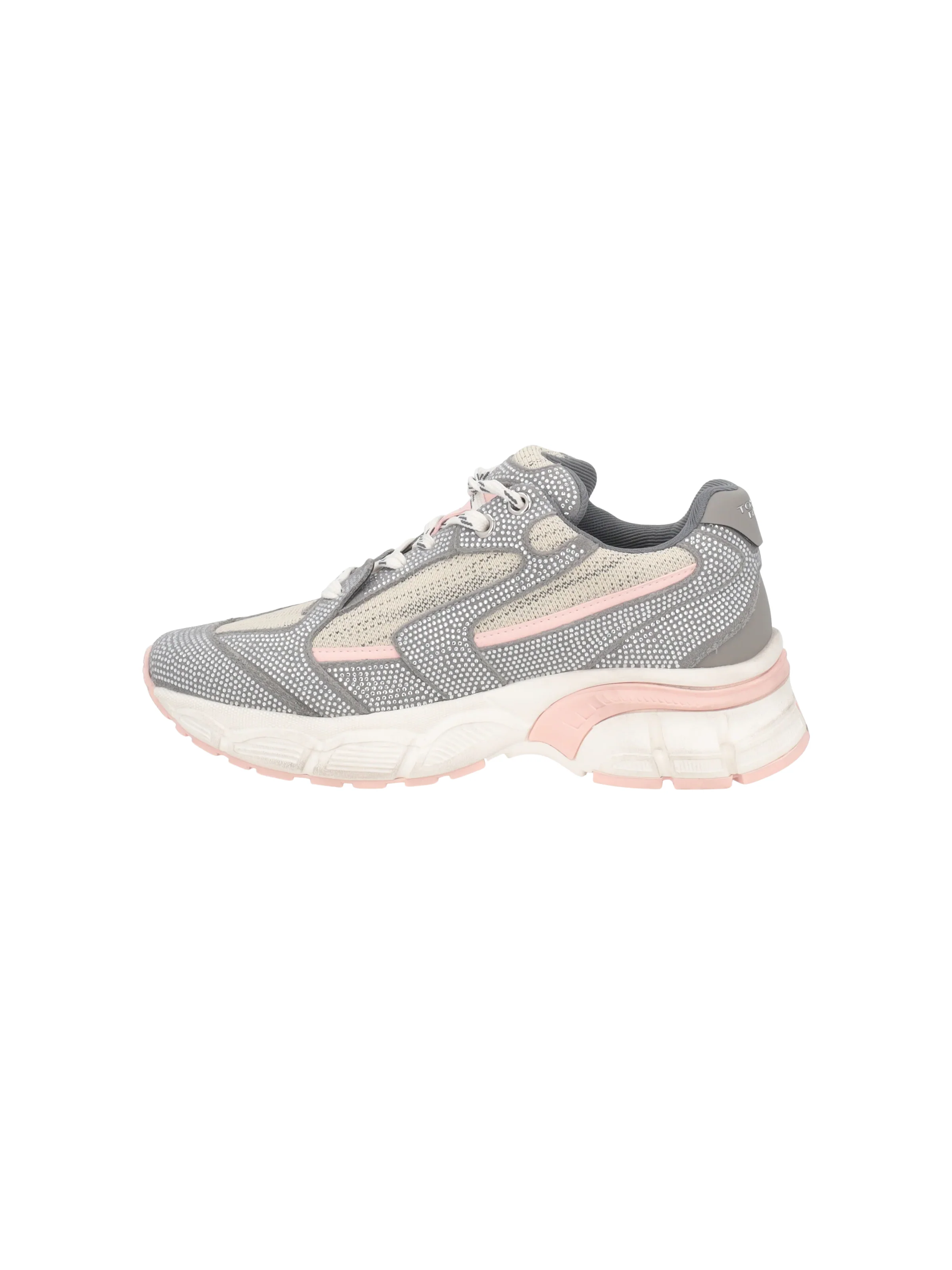 Sneaker "Mirabel" Tosca Blu rosa in pelle scamosciata - Image 4