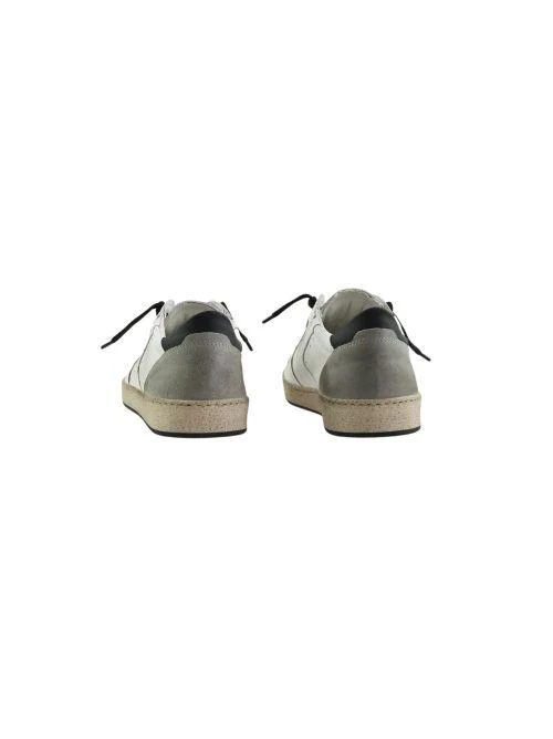 Sneakers "Davis Heritage" Valsport bianche e nere - Image 3