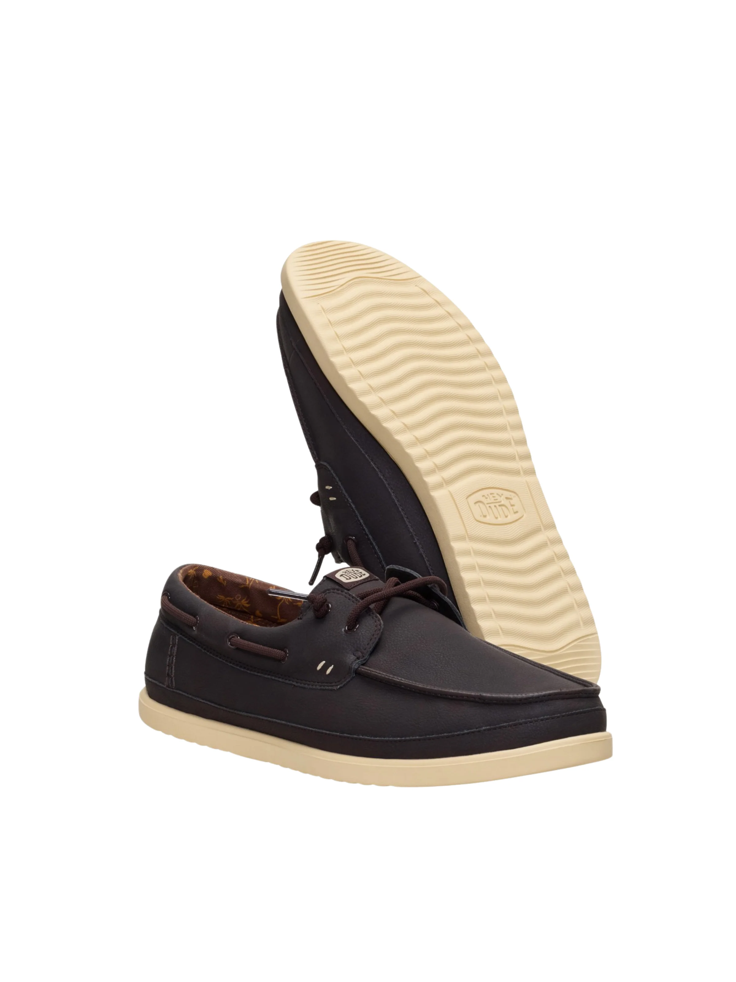 Sneakers "Harbor Lo Classic" Hey Dude marrone scuro - Image 3