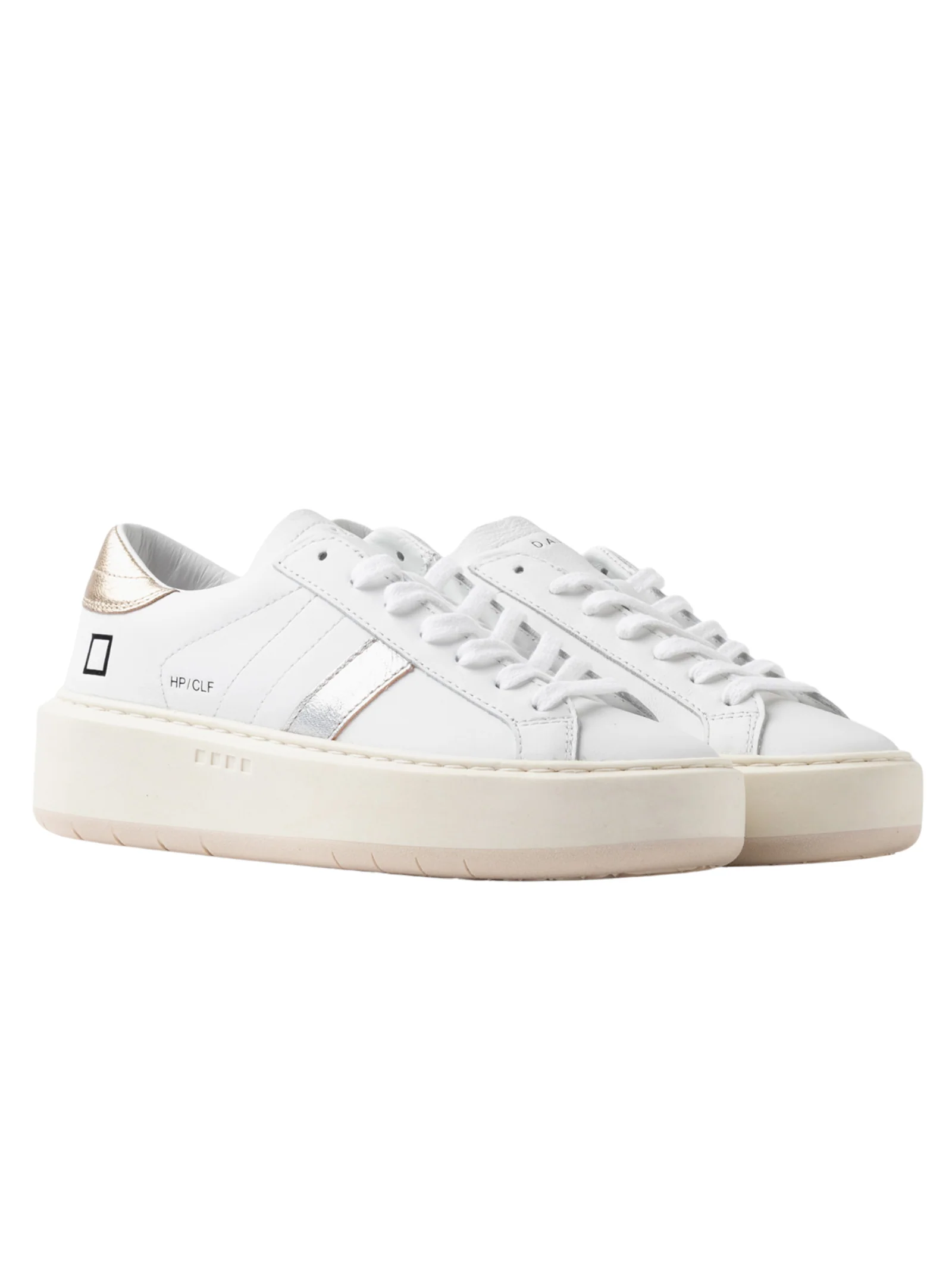Sneakers "Hill Platform calf" D.a.t.e. bianche - Image 2