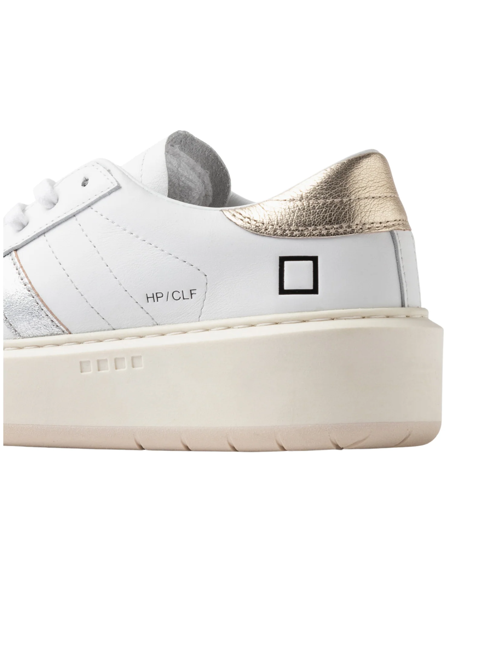 Sneakers "Hill Platform calf" D.a.t.e. bianche - Image 3
