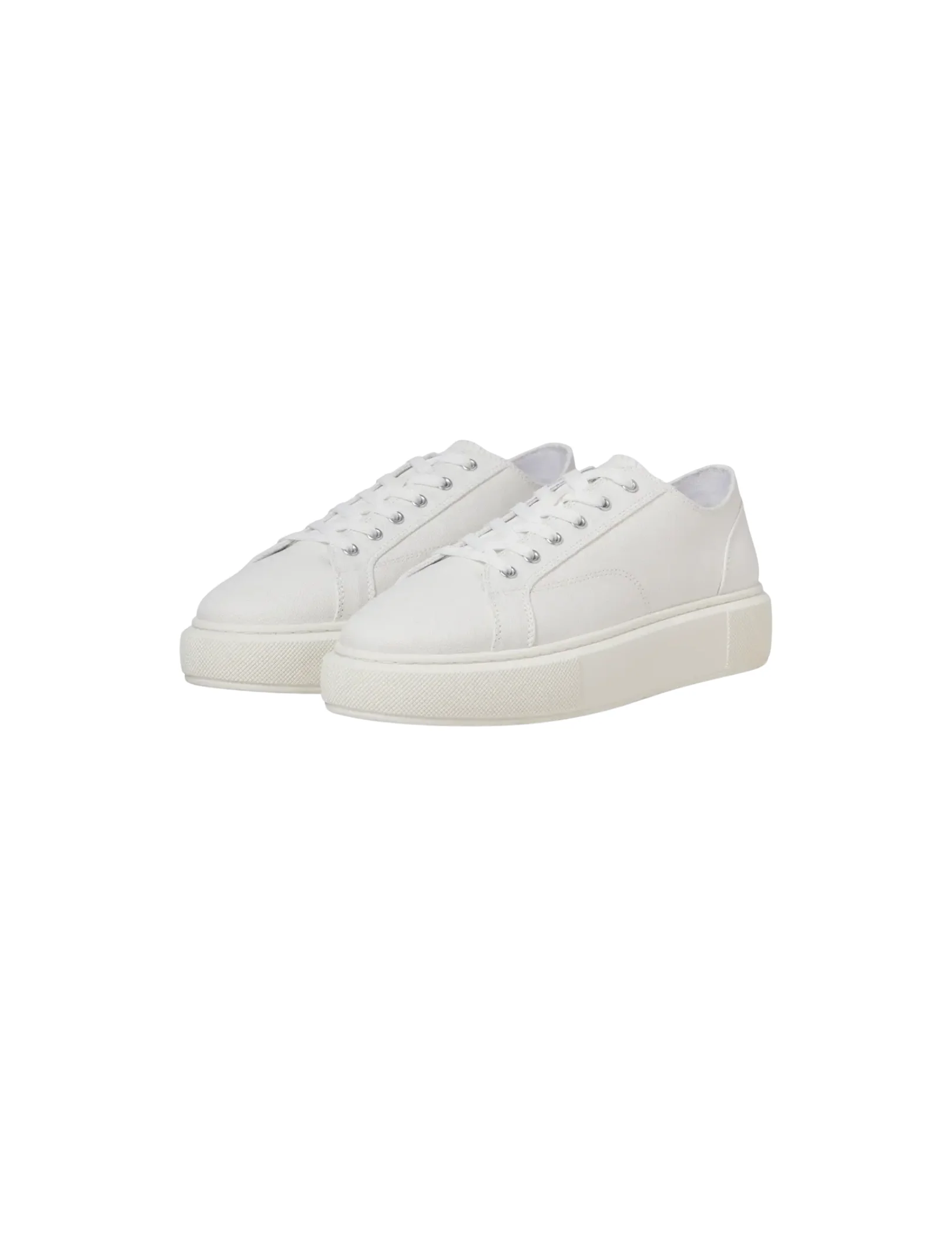 Sneakers in canvas Jack & Jones bianche - Image 2