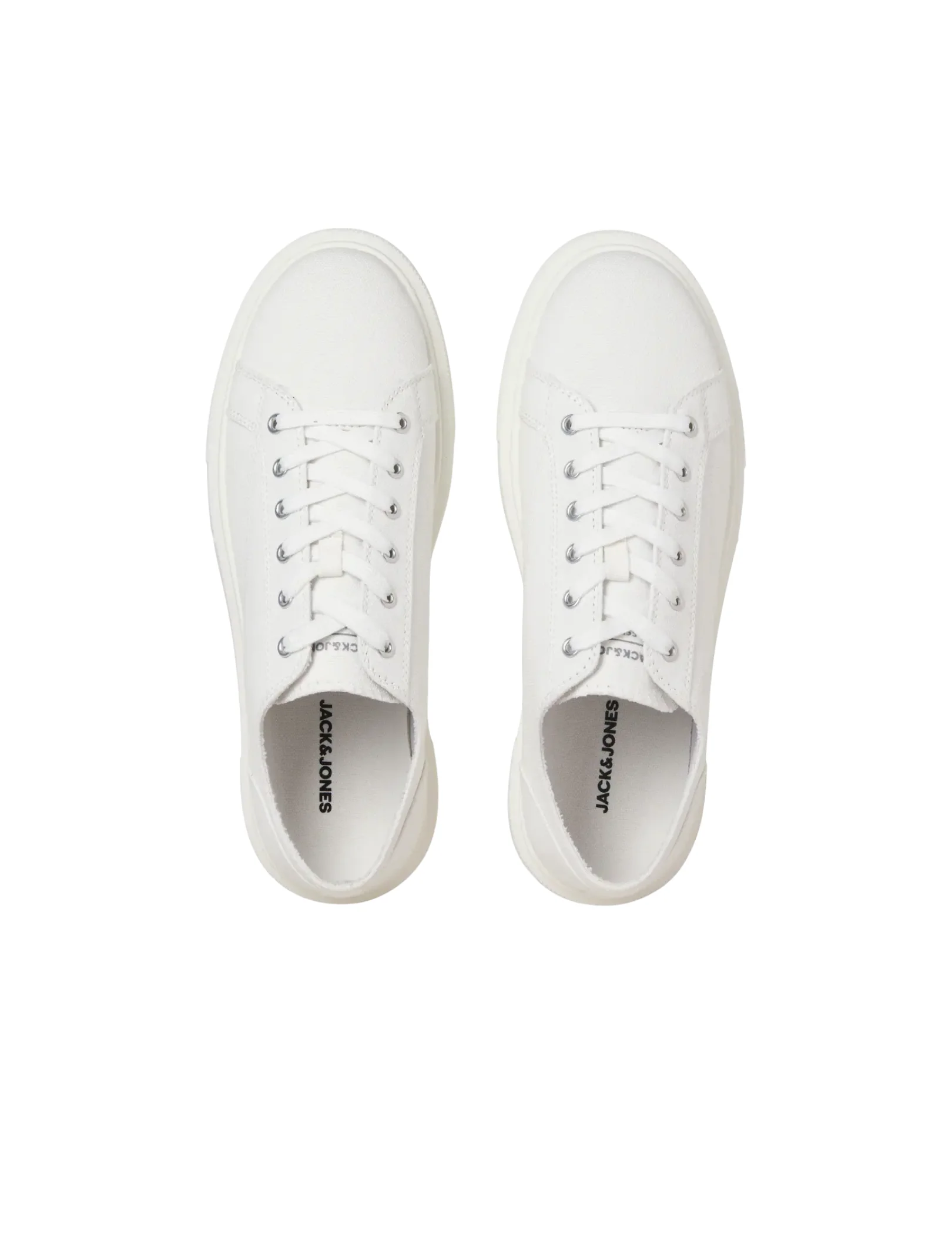 Sneakers in canvas Jack & Jones bianche - Image 3