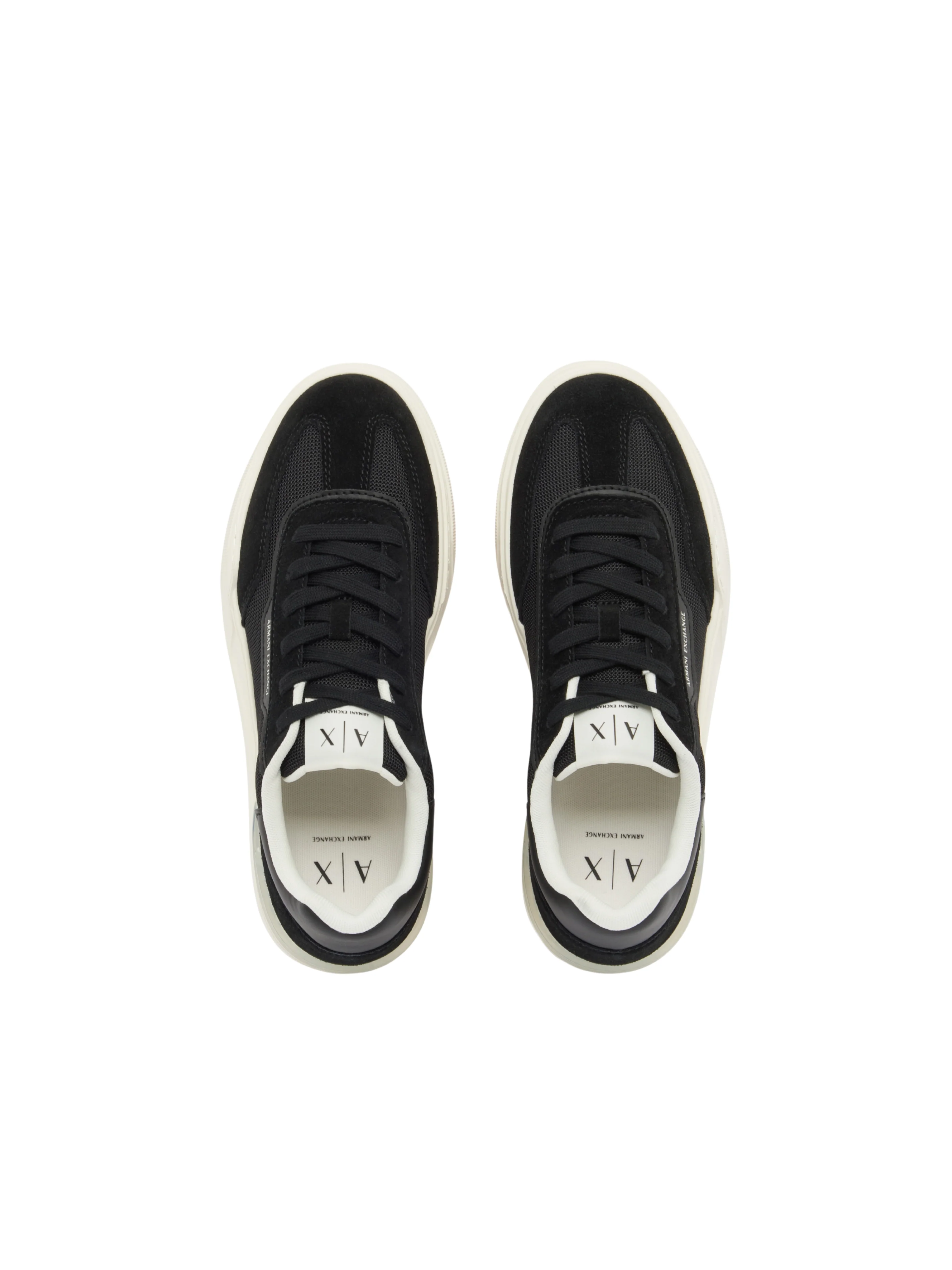 Sneakers in tessuto tecnico Armani Exchange nere - Image 3