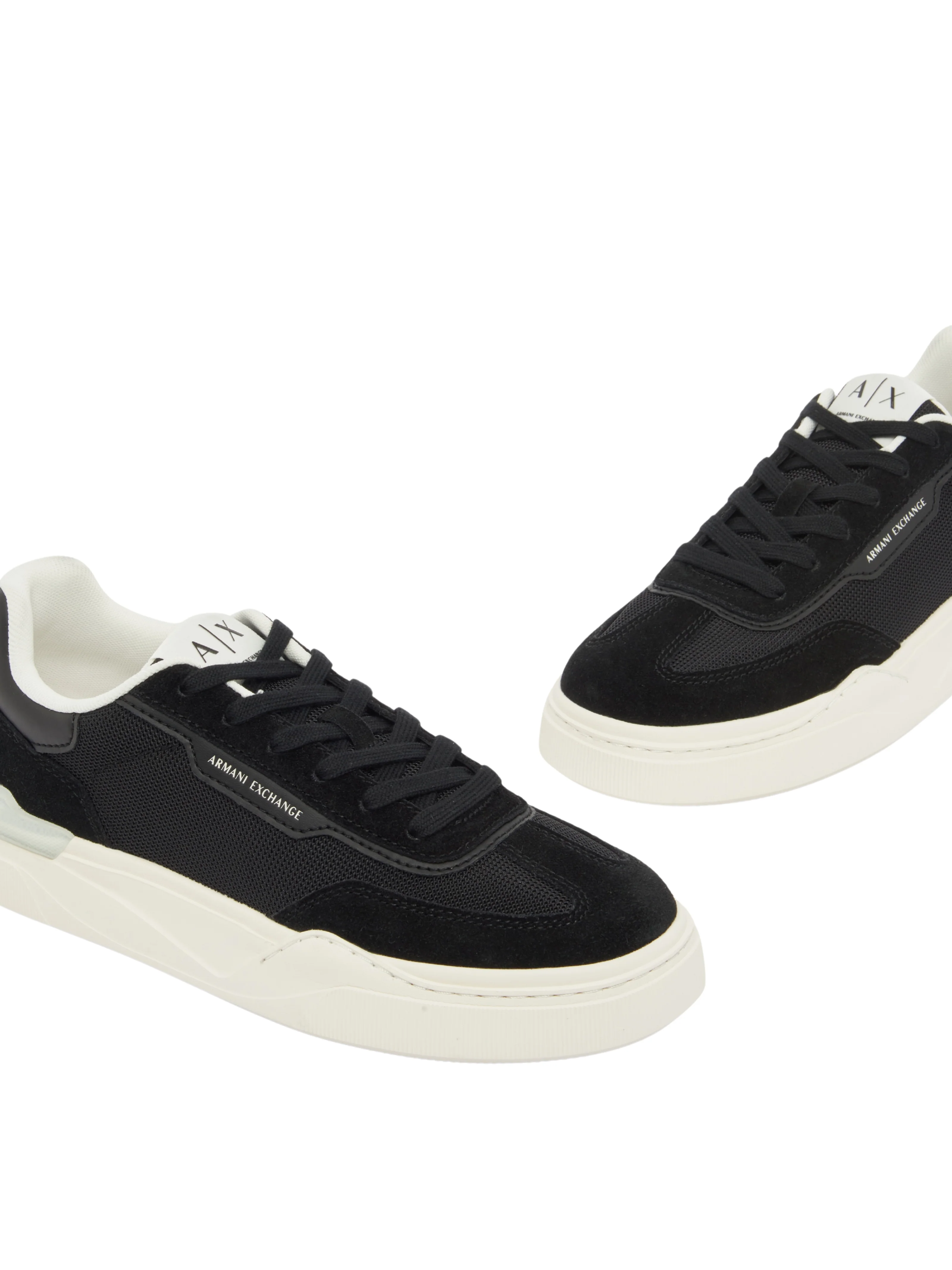 Sneakers in tessuto tecnico Armani Exchange nere - Image 5