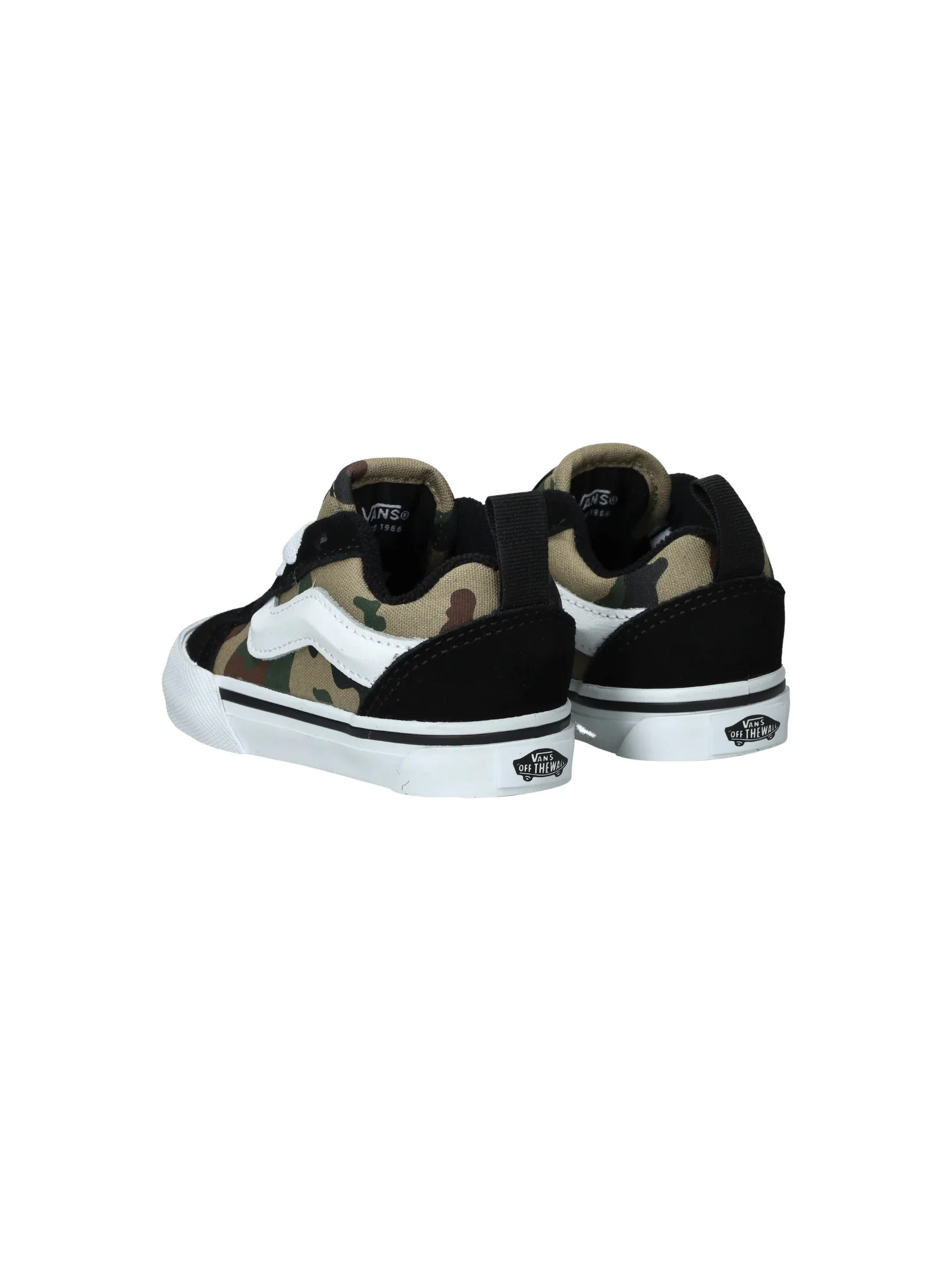 Sneakers "Knu Skool elastic lace" Vans verde militare - Image 3