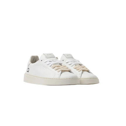 Sneakers "Levante Calf" D.a.t.e. bianche - Image 2