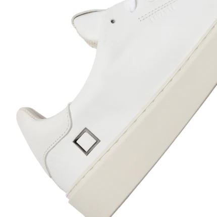 Sneakers "Levante Calf" D.a.t.e. bianche - Image 3