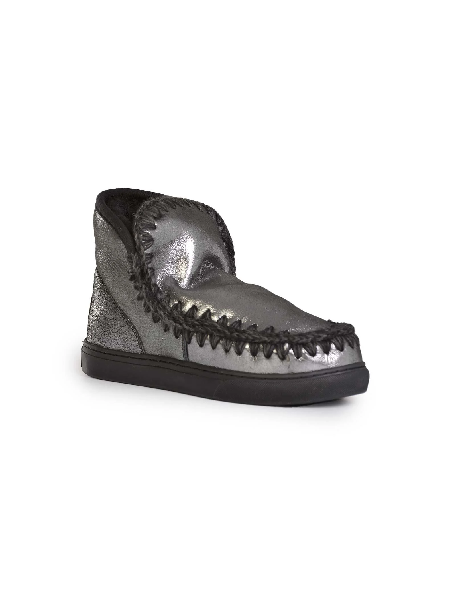 Sneakers Mou in pelle verniciata MGBLK - Image 3