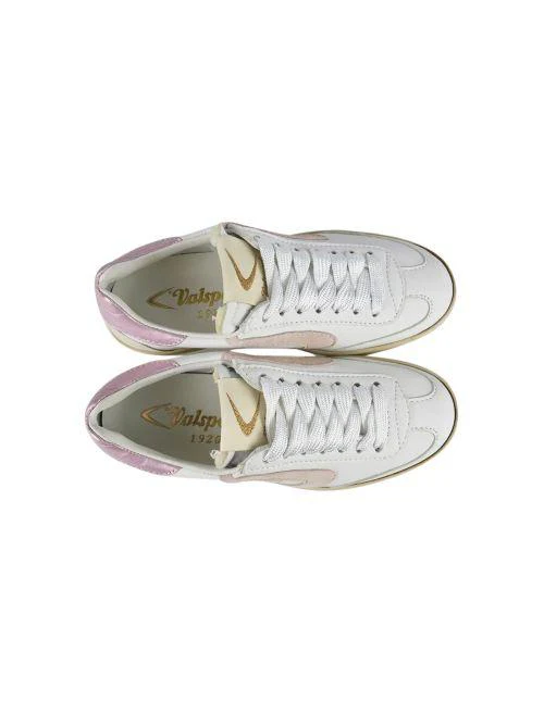 Sneakers "Olimpia Leather" Valsport suede rosa - Image 2