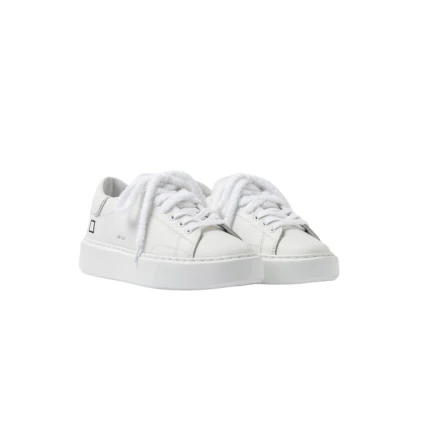 Sneakers "Sfera Calf" D.a.t.e. bianche - Image 2