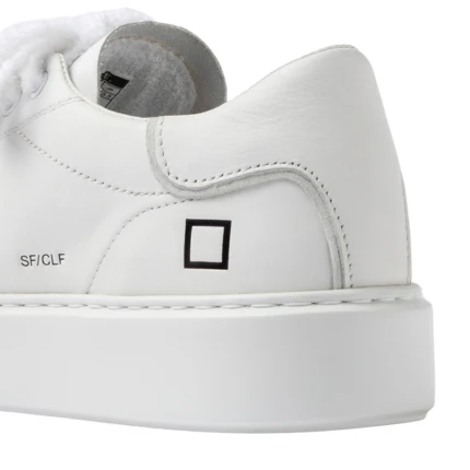 Sneakers "Sfera Calf" D.a.t.e. bianche - Image 5