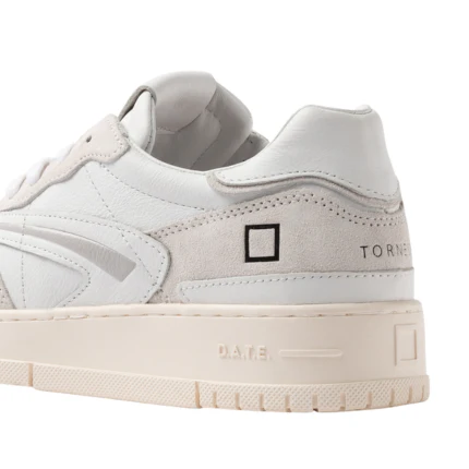 Sneakers "Torneo Pure Basic" D.a.t.e. bianche - Image 3