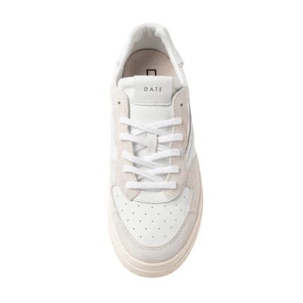 Sneakers "Torneo Pure Basic" D.a.t.e. bianche - Image 4