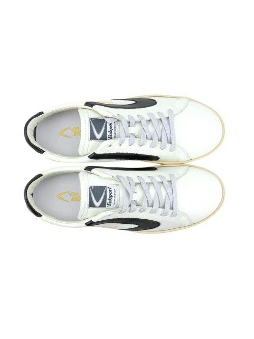 Sneakers "Tournament Classic" Valsport bianche e nero - Image 3