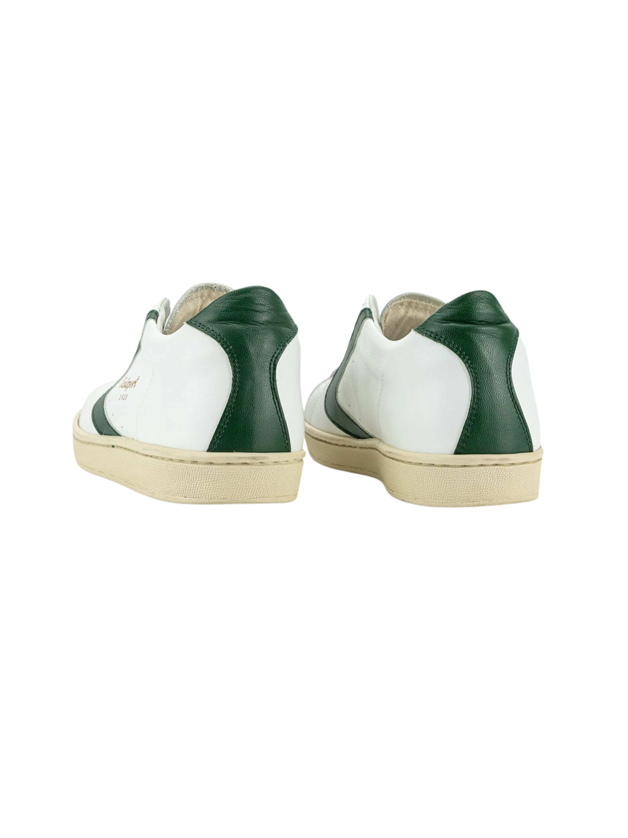 Sneakers "Tournament Classic" Valsport bianco e verde - Image 2
