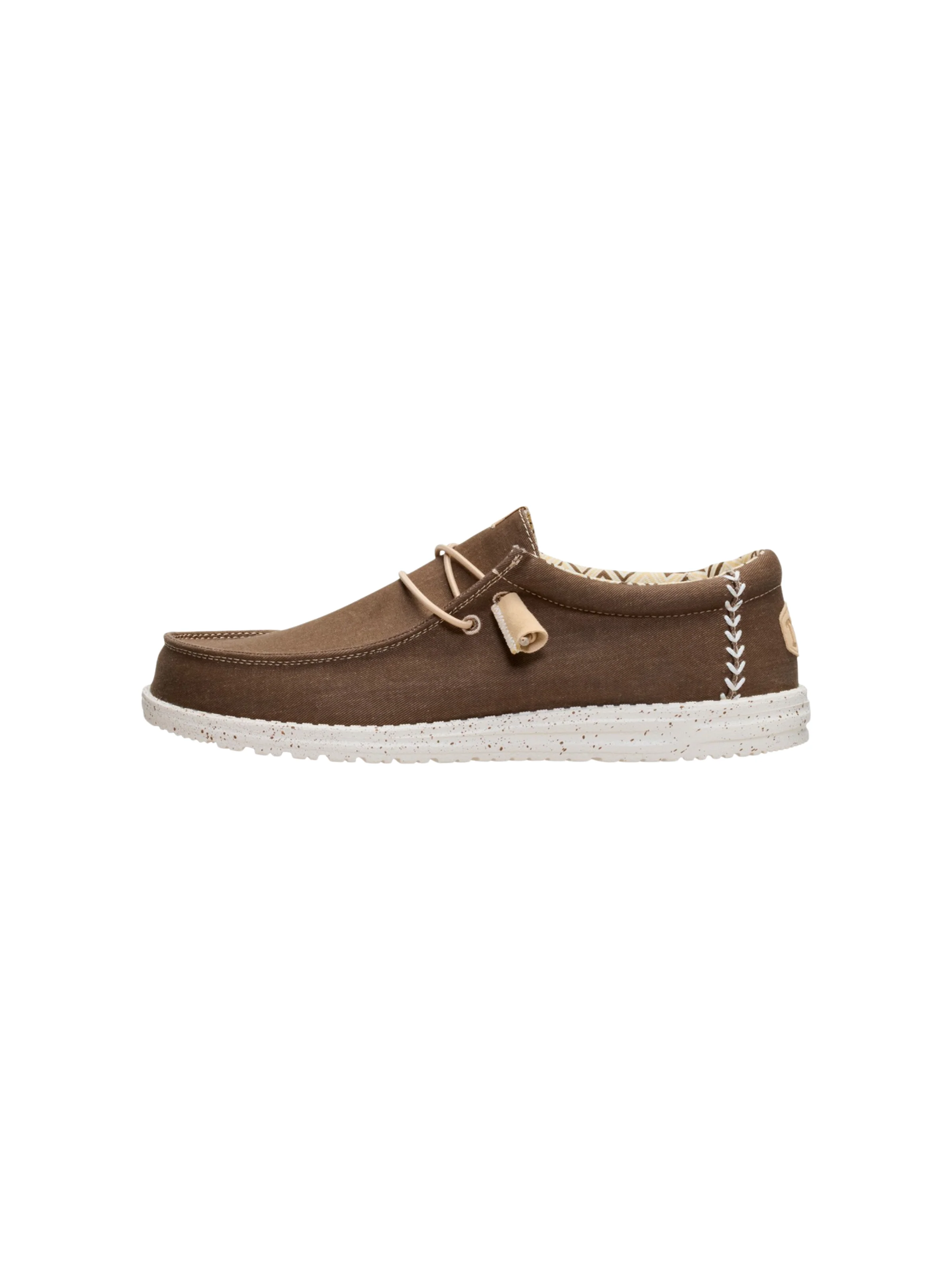 Sneakers "Wally Stretch Canvas" Hey Dude marrone