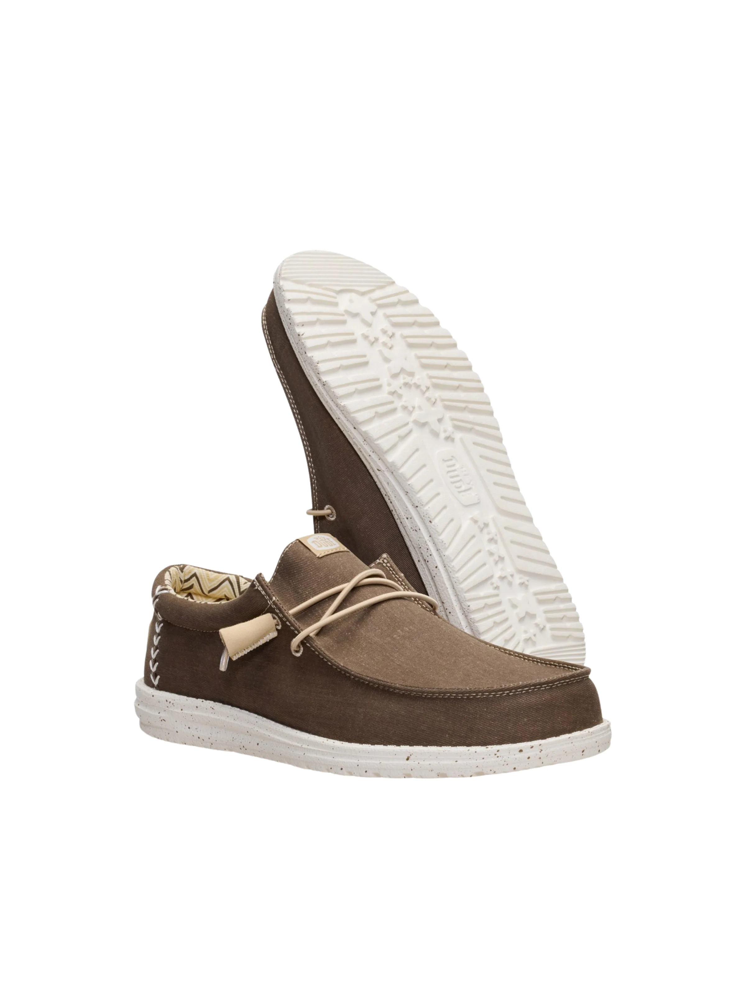Sneakers "Wally Stretch Canvas" Hey Dude marrone - Image 3