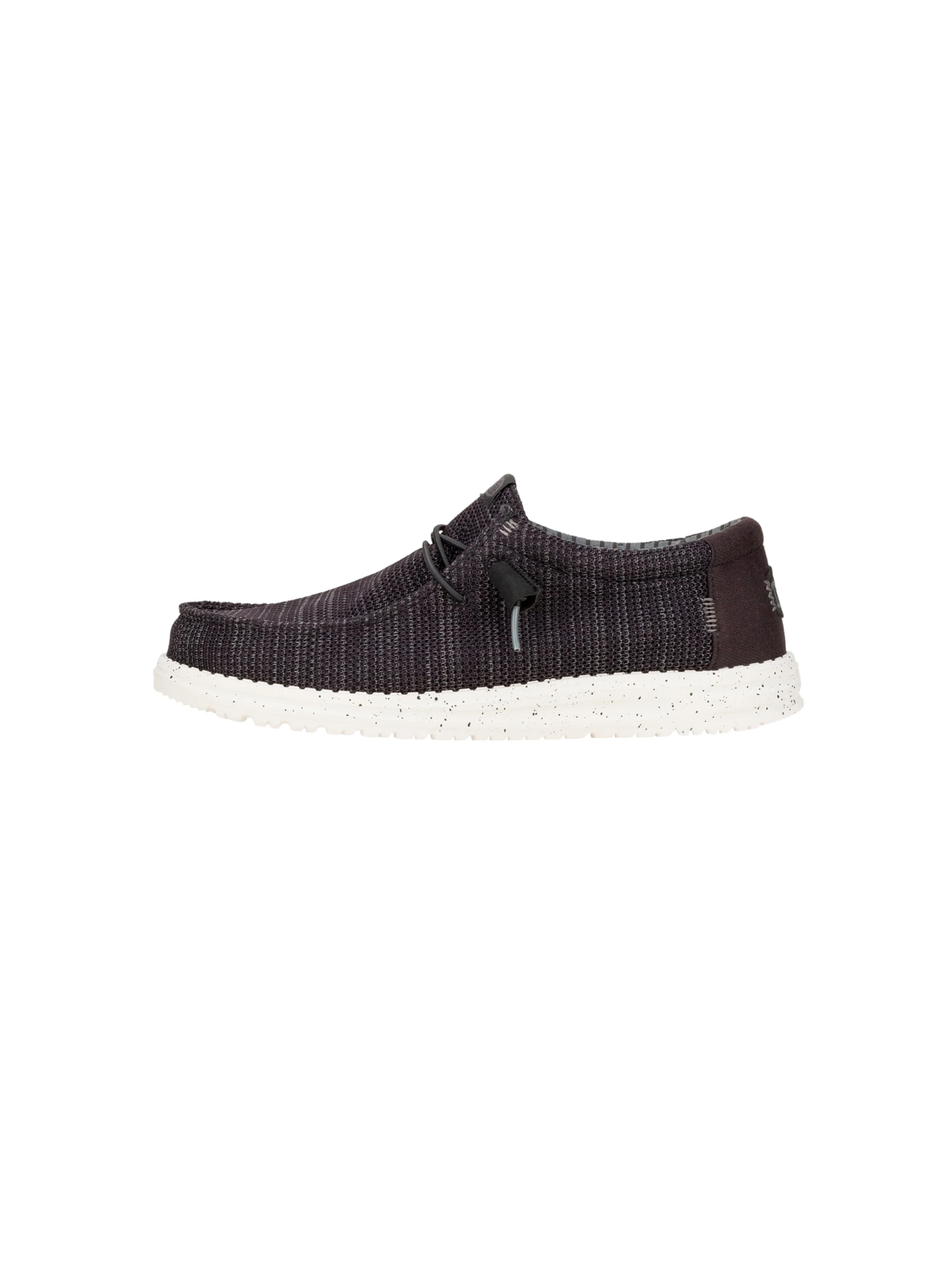 Sneakers "Wally Stretch Sox" Hey Dude nero e bianco