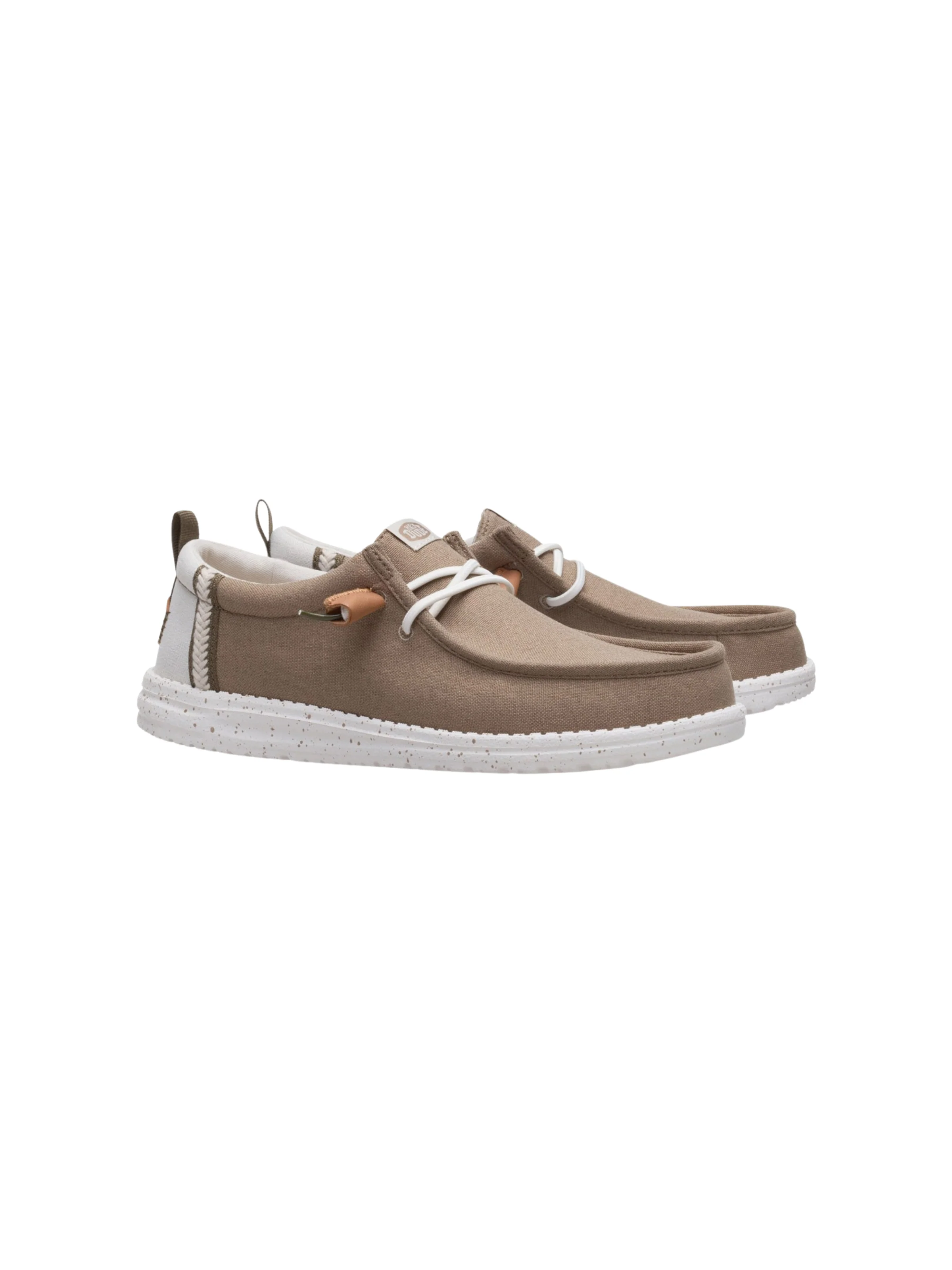 Sneakers "Wally Summer Linen" Hey Dude marrone - Image 2
