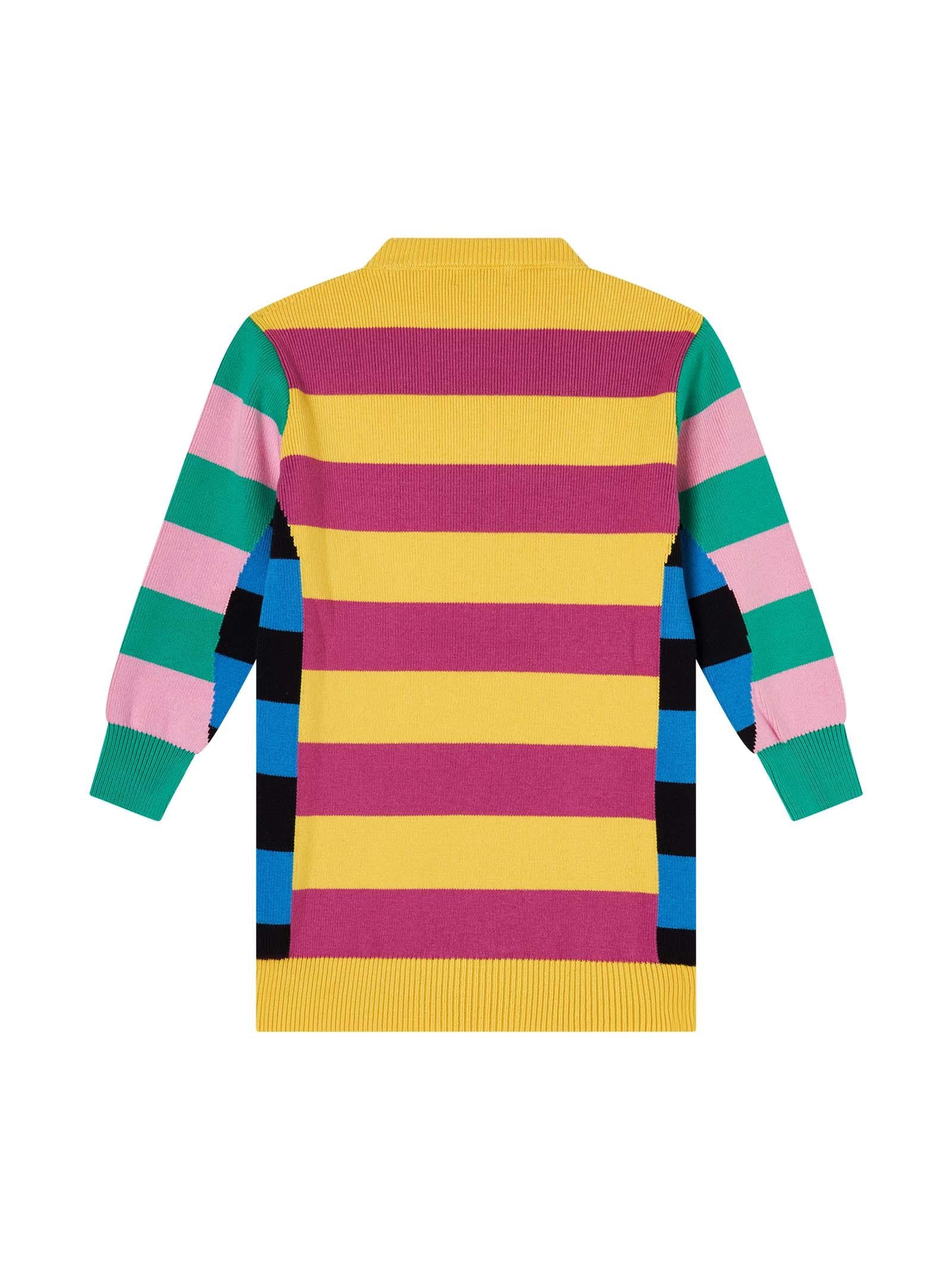 Abito in maglia a strisce - Image 2