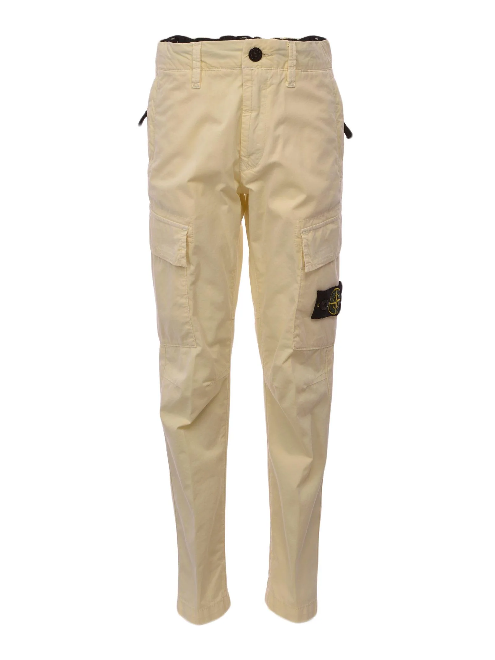 Pantalone cargo giallo