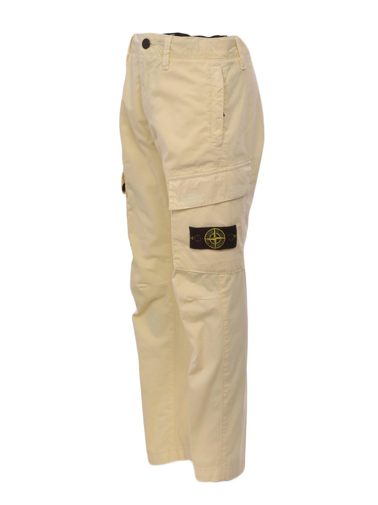 Pantalone cargo giallo - Image 3